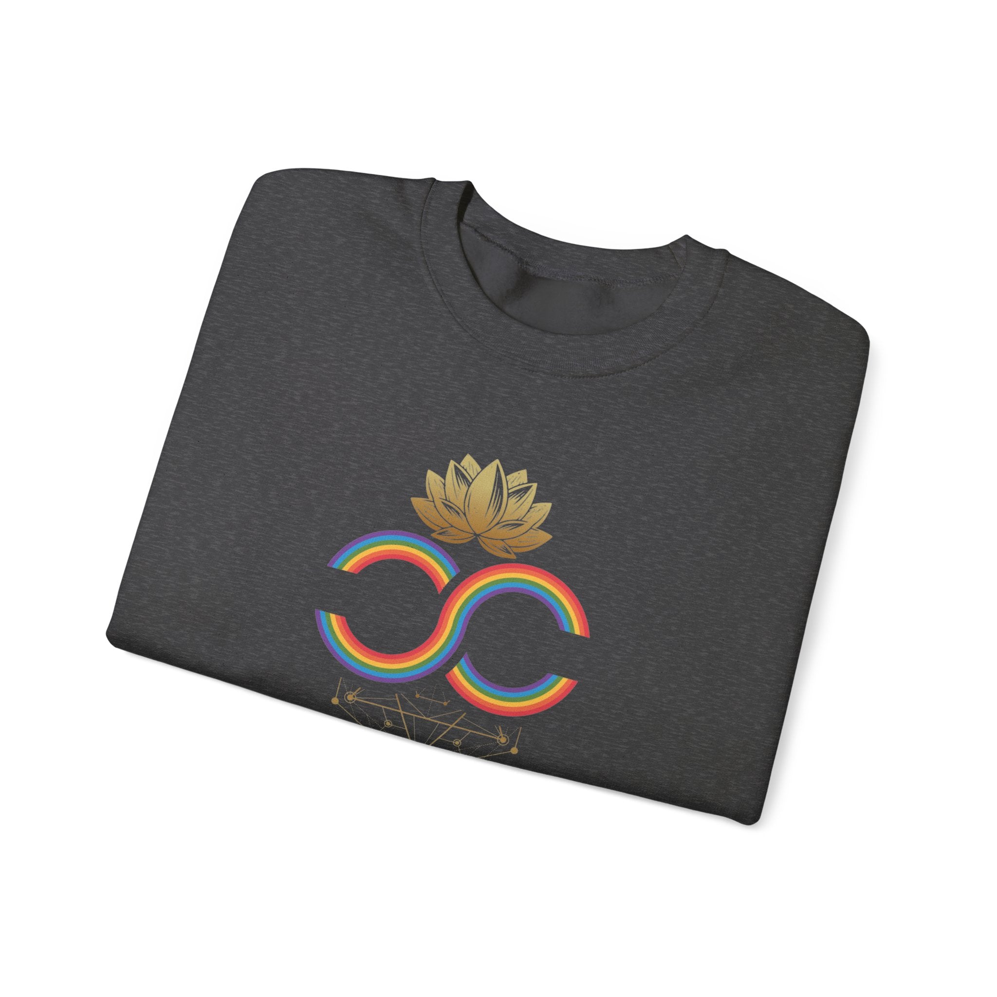 Bloomin Rainbows Crewneck Sweatshirt