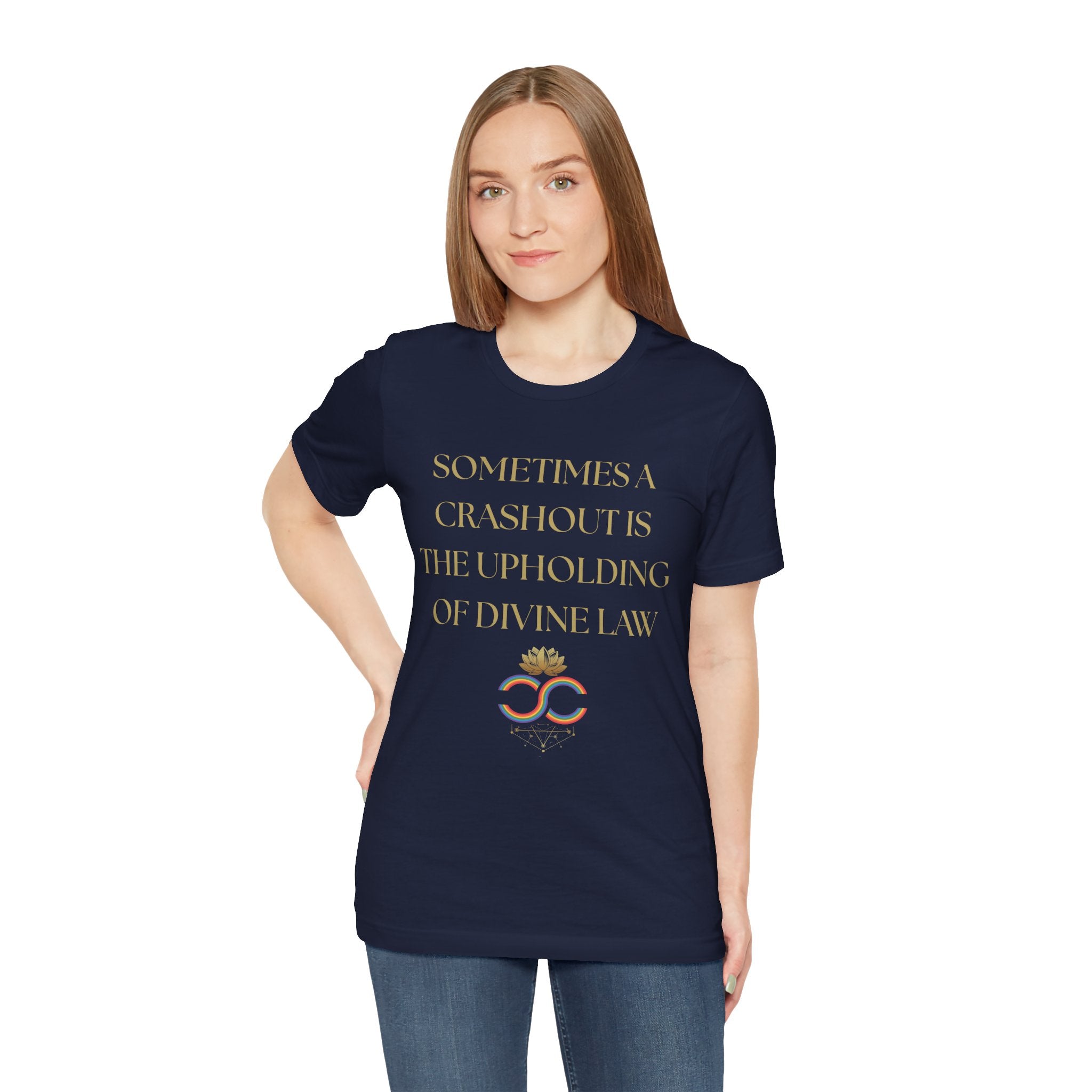 Divine Law Art Unisex Tee, Inspirational Shirt
