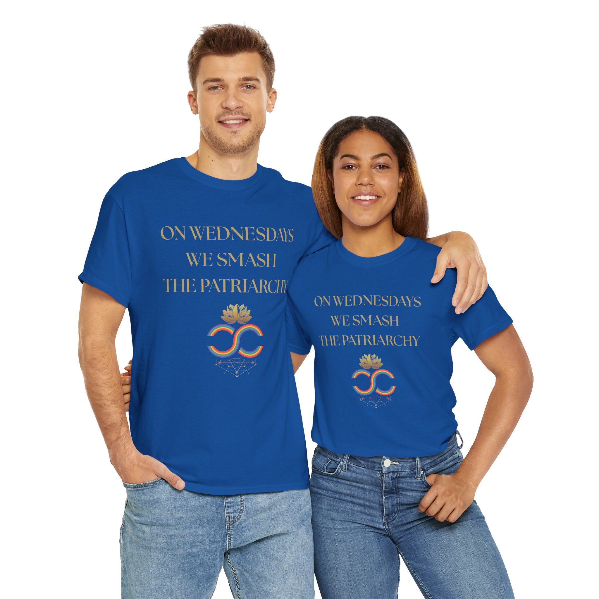 Empowering Statement Tee: "On Wednesdays We Smash the Patriarchy"