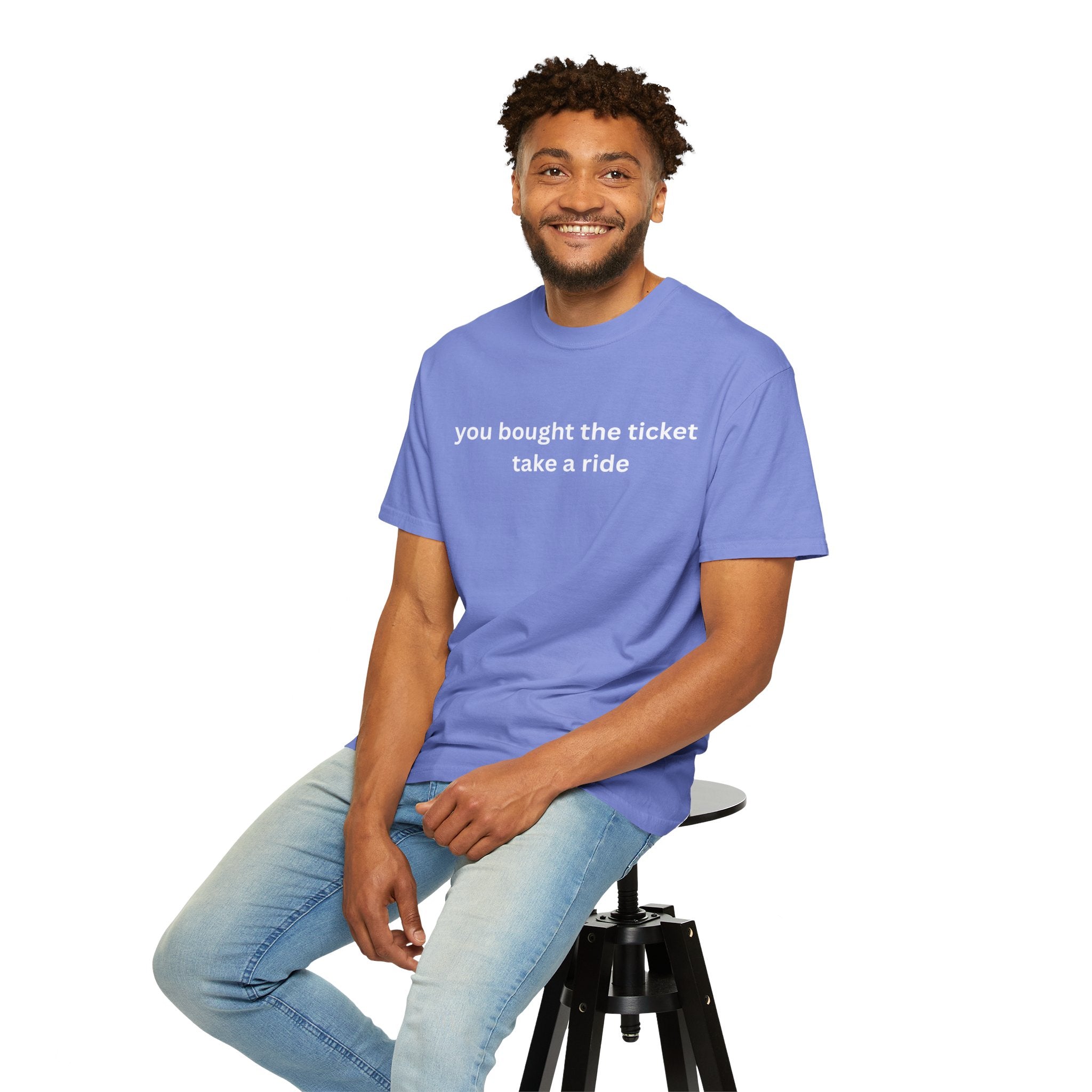 Adventure Awaits Unisex T-Shirt, Casual Wear, "You bought the ticket"