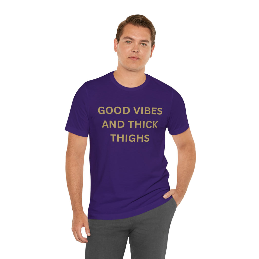 Good Vibes Unisex Jersey Tee