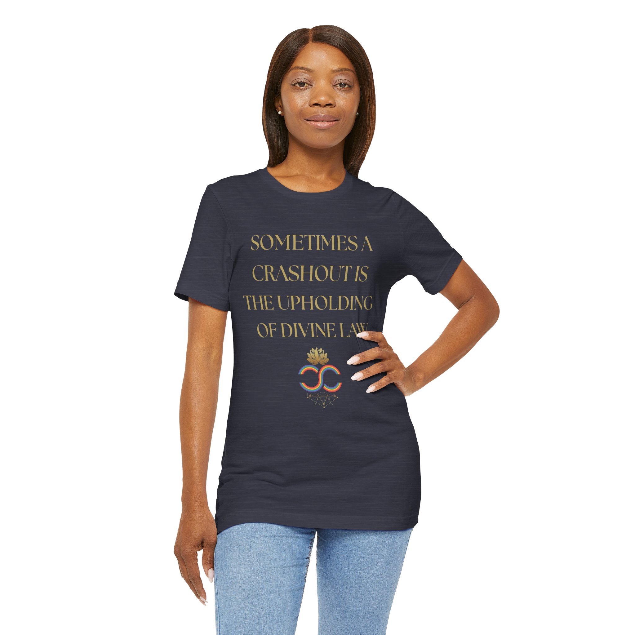 Divine Law Art Unisex Tee, Inspirational Shirt