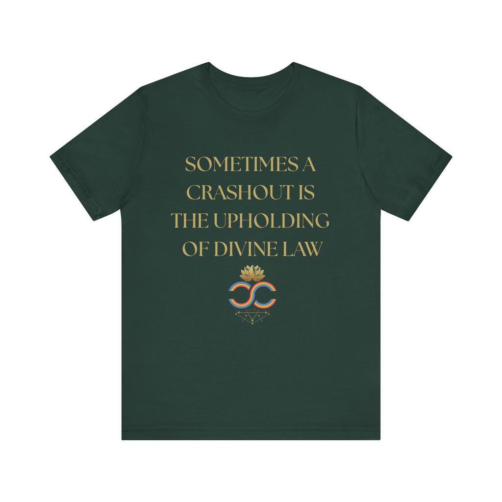 Divine Law Art Unisex Tee, Inspirational Shirt
