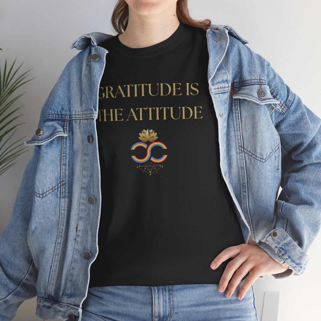 Gratitude Attitude Tee | Unisex Cotton Shirt