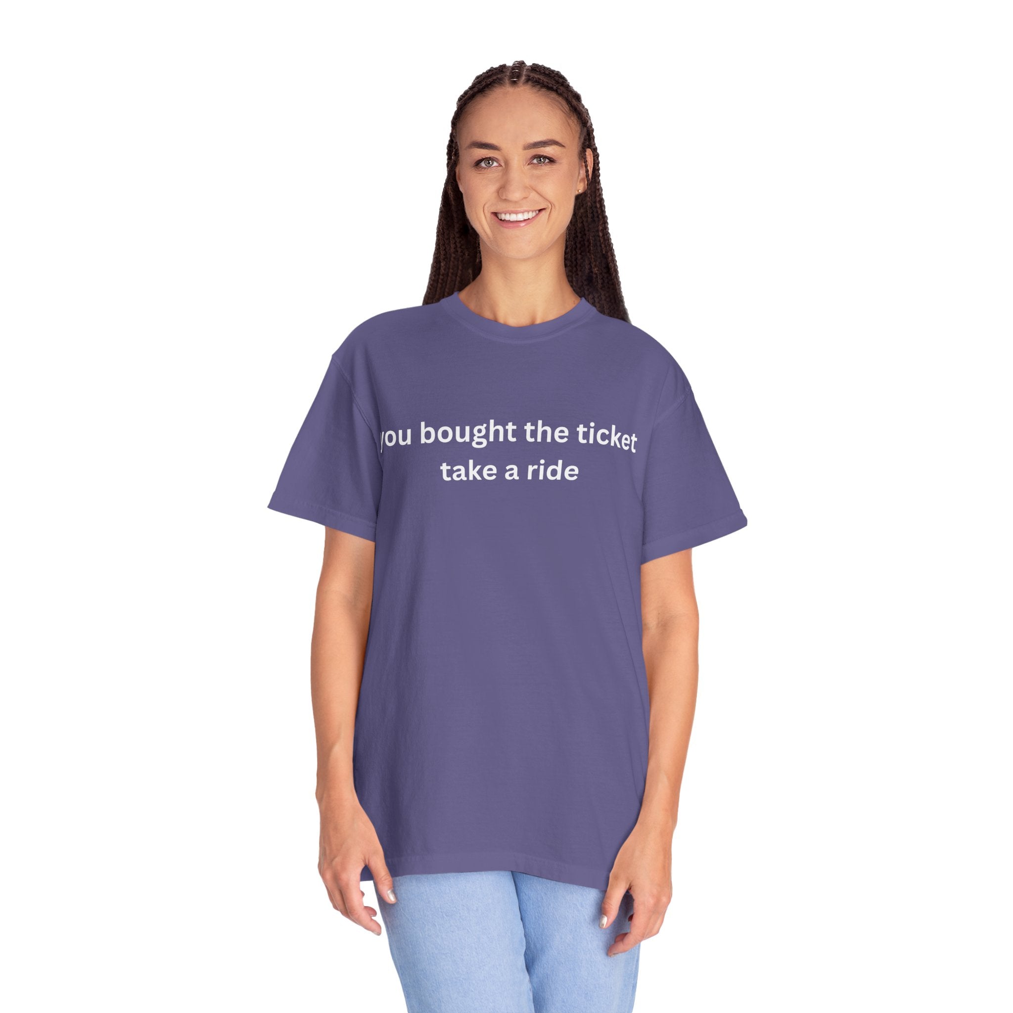 Adventure Awaits Unisex T-Shirt, Casual Wear, "You bought the ticket"