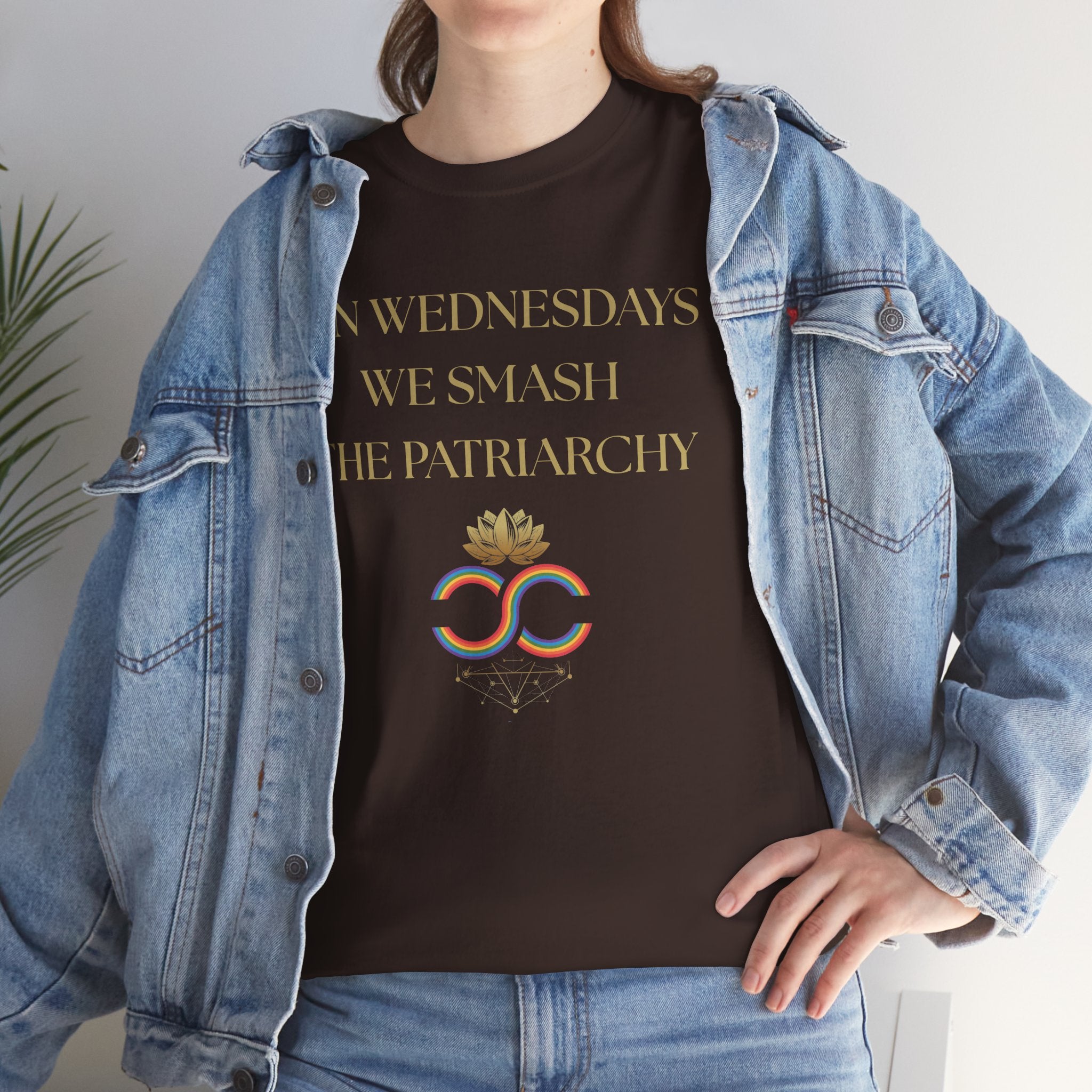 Empowering Statement Tee: "On Wednesdays We Smash the Patriarchy"