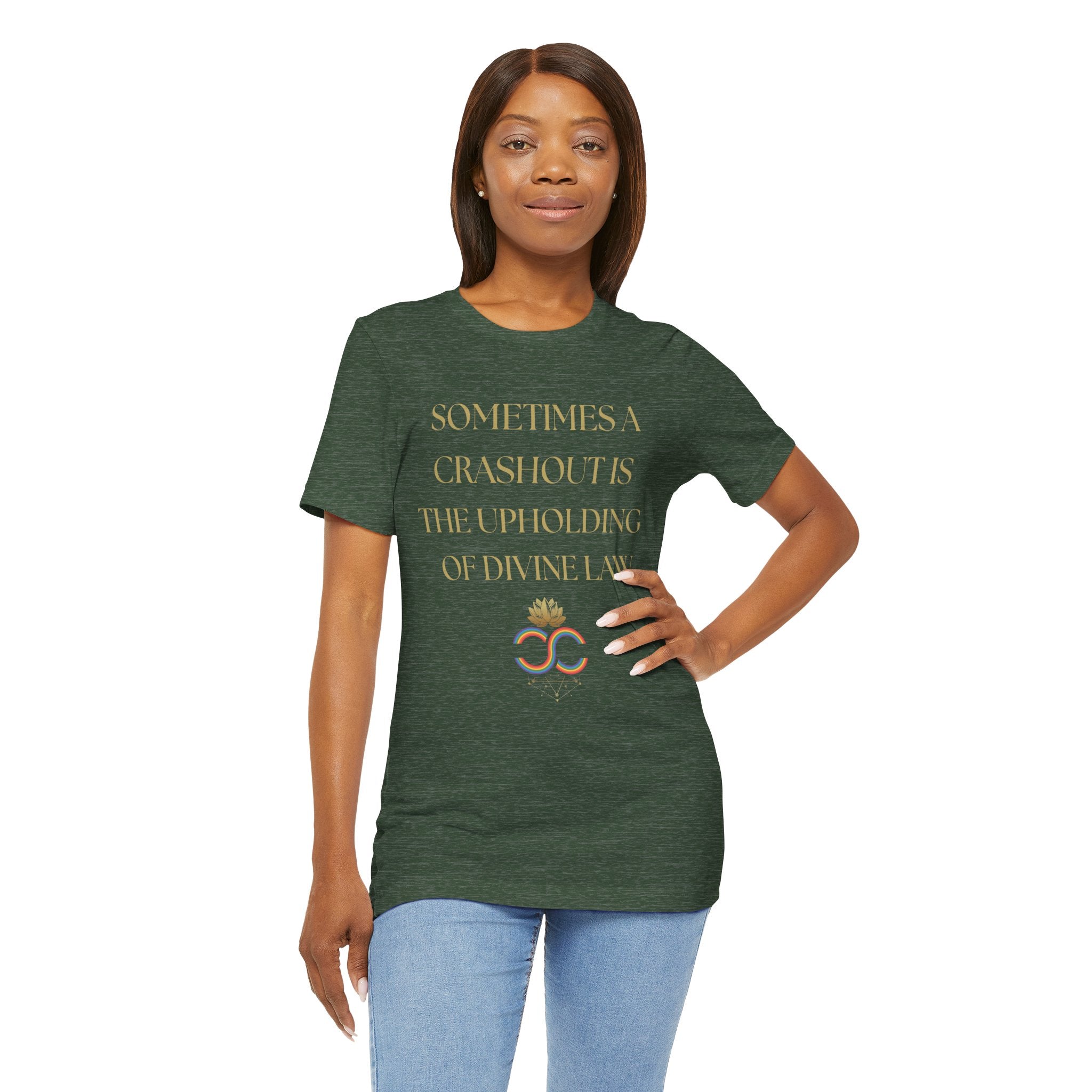 Divine Law Art Unisex Tee, Inspirational Shirt
