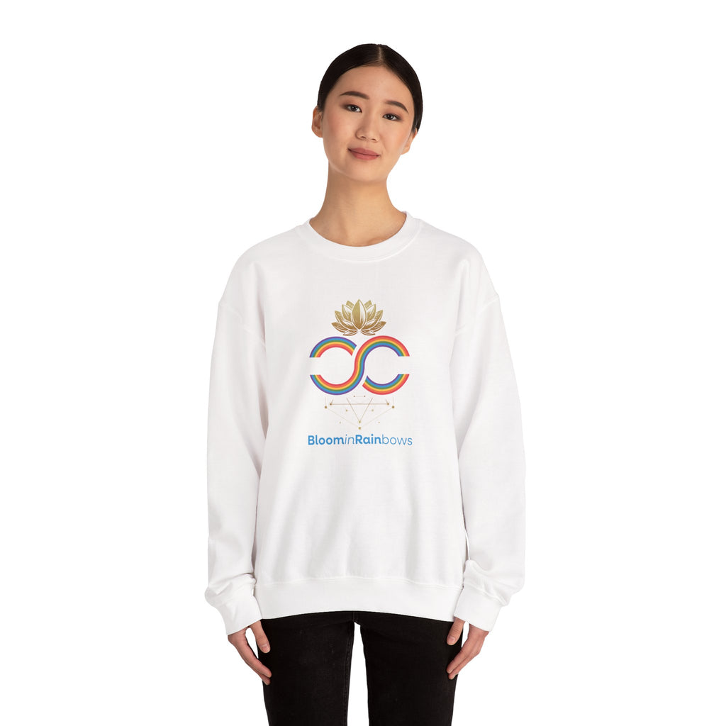 Bloomin Rainbows Crewneck Sweatshirt