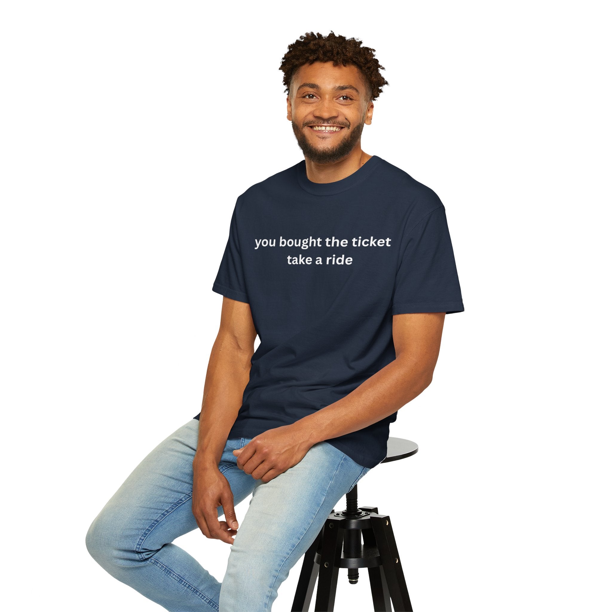 Adventure Awaits Unisex T-Shirt, Casual Wear, "You bought the ticket"