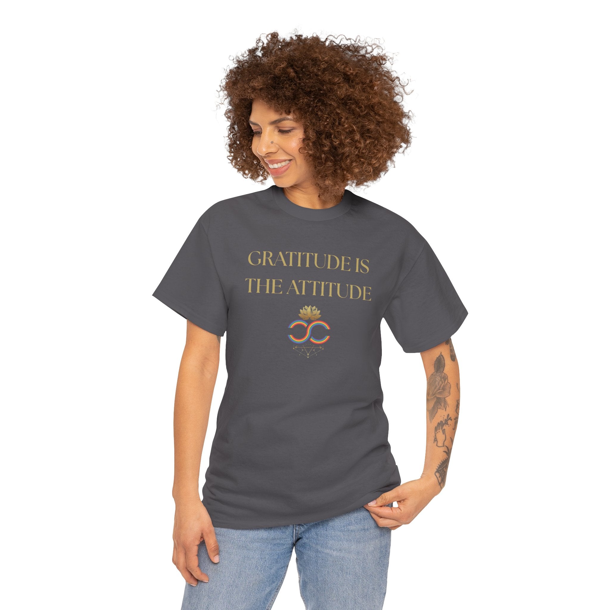 Gratitude Attitude Tee | Unisex Cotton Shirt