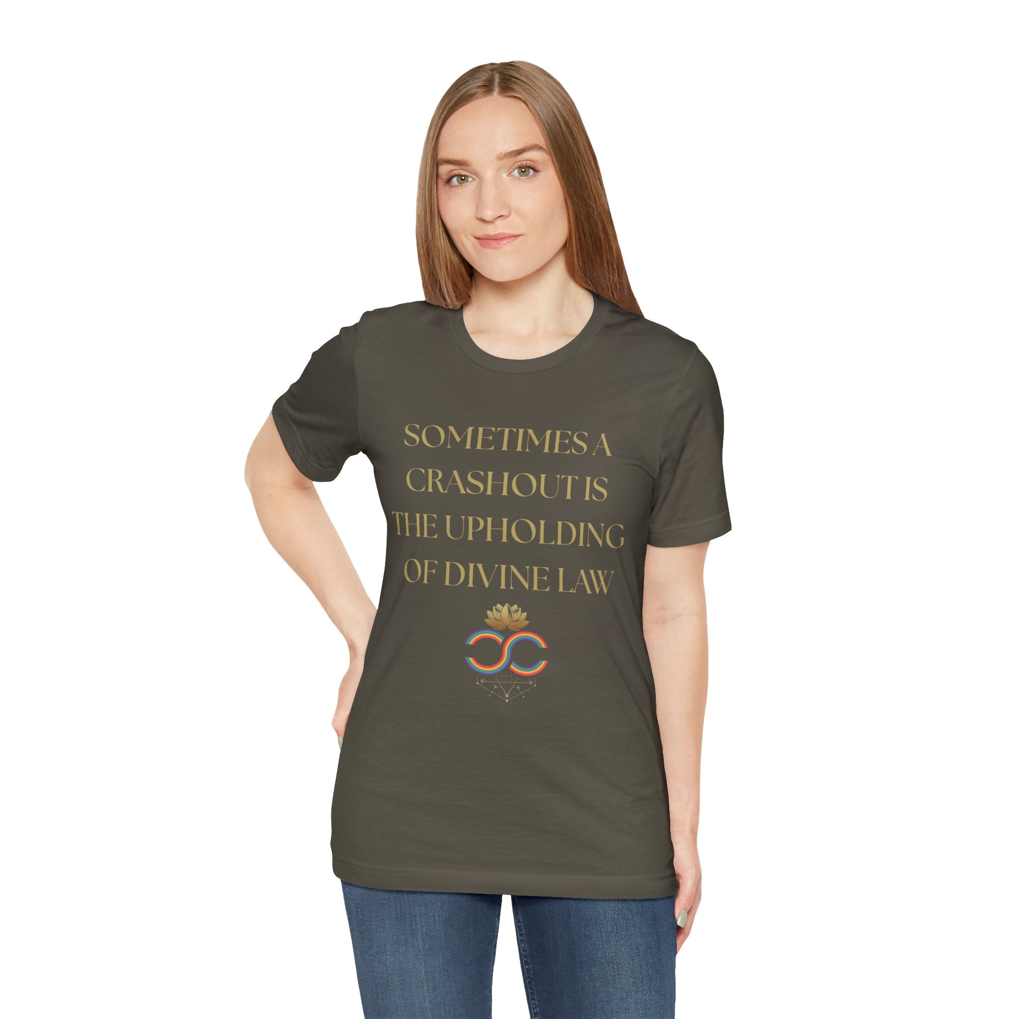 Divine Law Art Unisex Tee, Inspirational Shirt