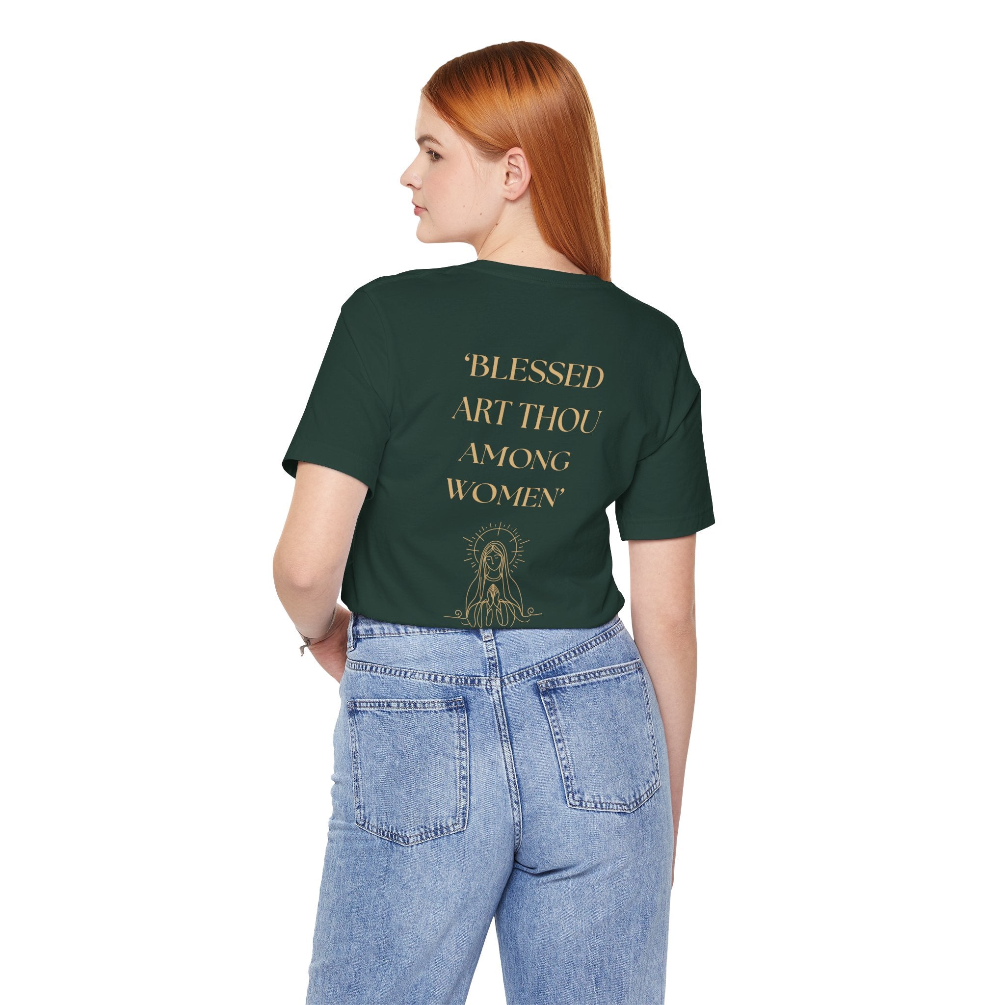 AMOBI Blessed Art Thou Women Unisex Tee