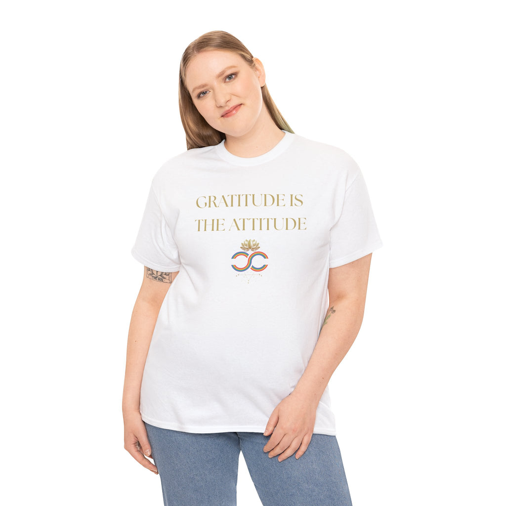 Gratitude Attitude Tee | Unisex Cotton Shirt