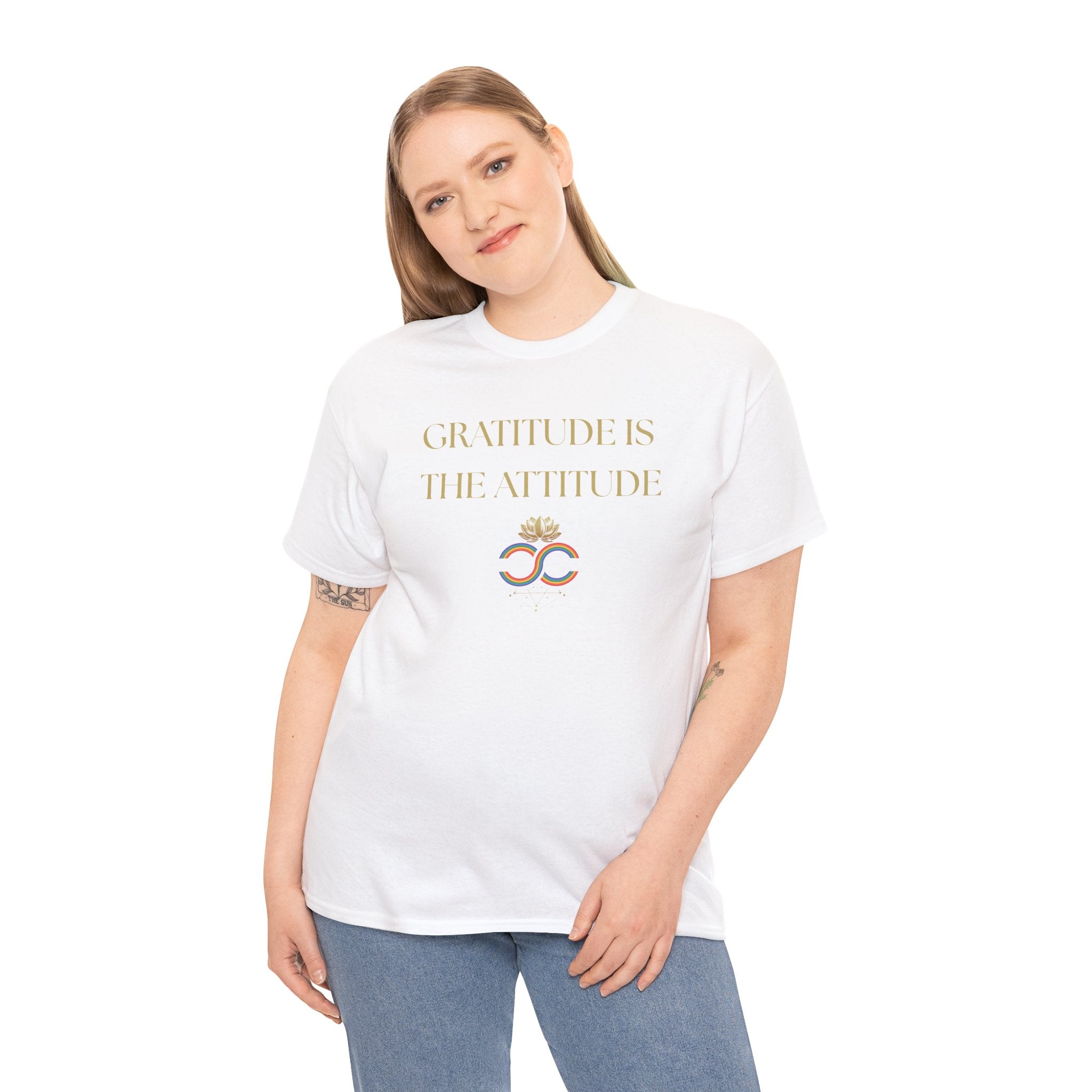 Gratitude Attitude Tee | Unisex Cotton Shirt