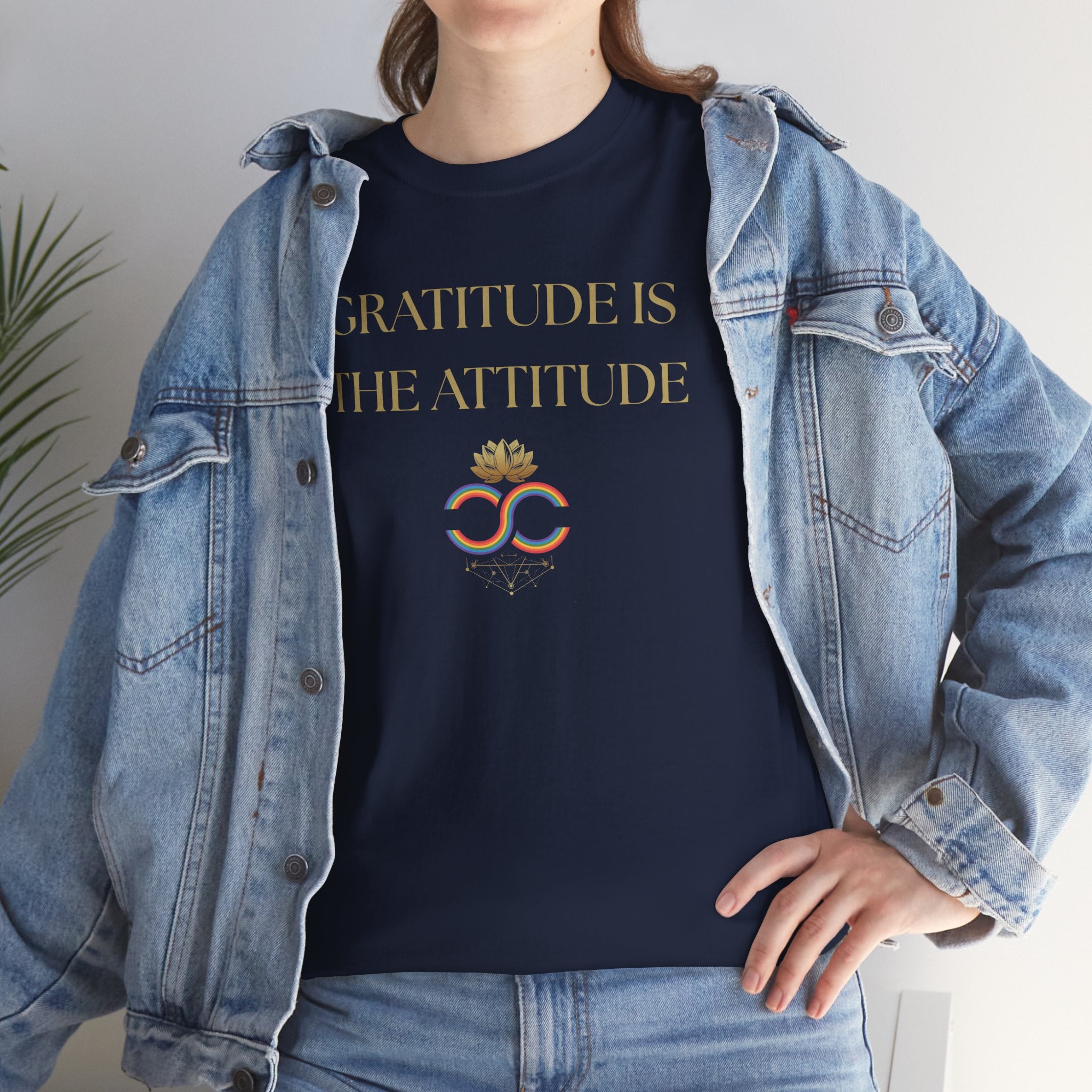 Gratitude Attitude Tee | Unisex Cotton Shirt