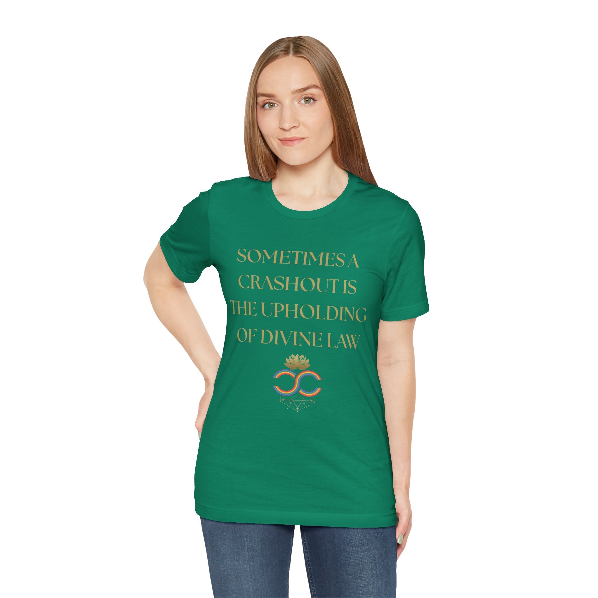 Divine Law Art Unisex Tee, Inspirational Shirt