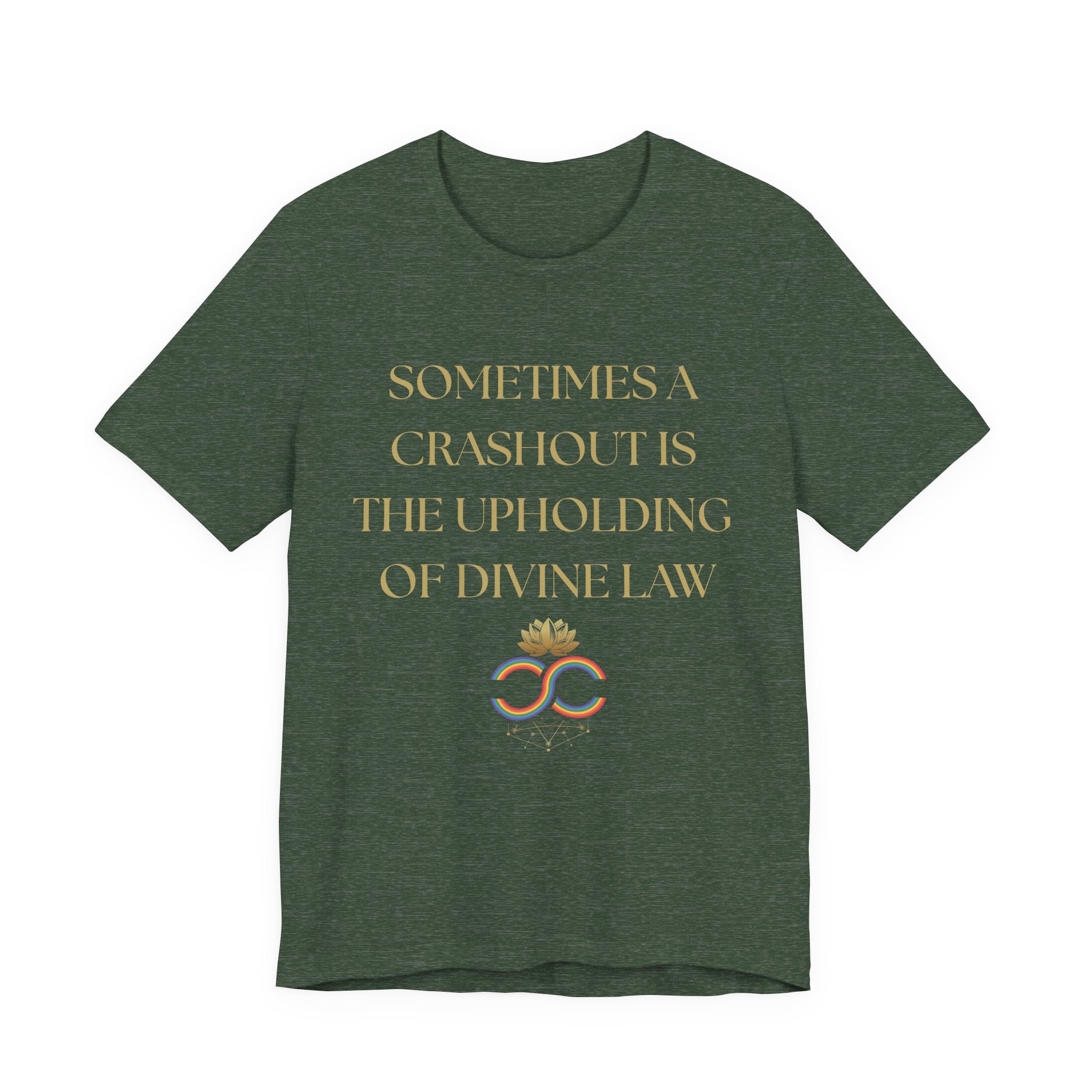 Divine Law Art Unisex Tee, Inspirational Shirt