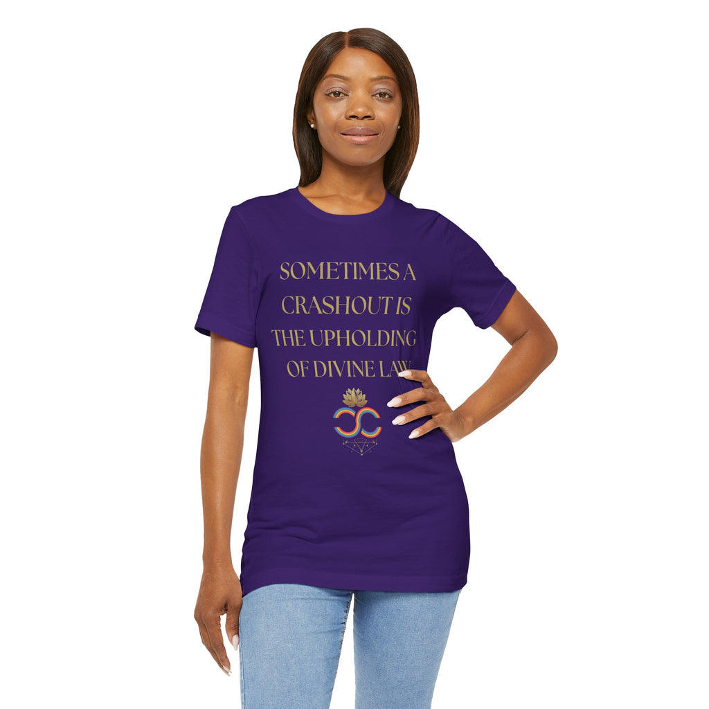 Divine Law Art Unisex Tee, Inspirational Shirt
