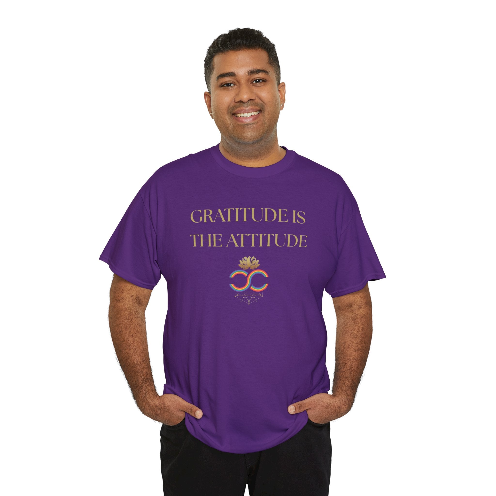 Gratitude Attitude Tee | Unisex Cotton Shirt