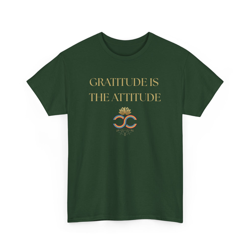 Gratitude Attitude Tee | Unisex Cotton Shirt