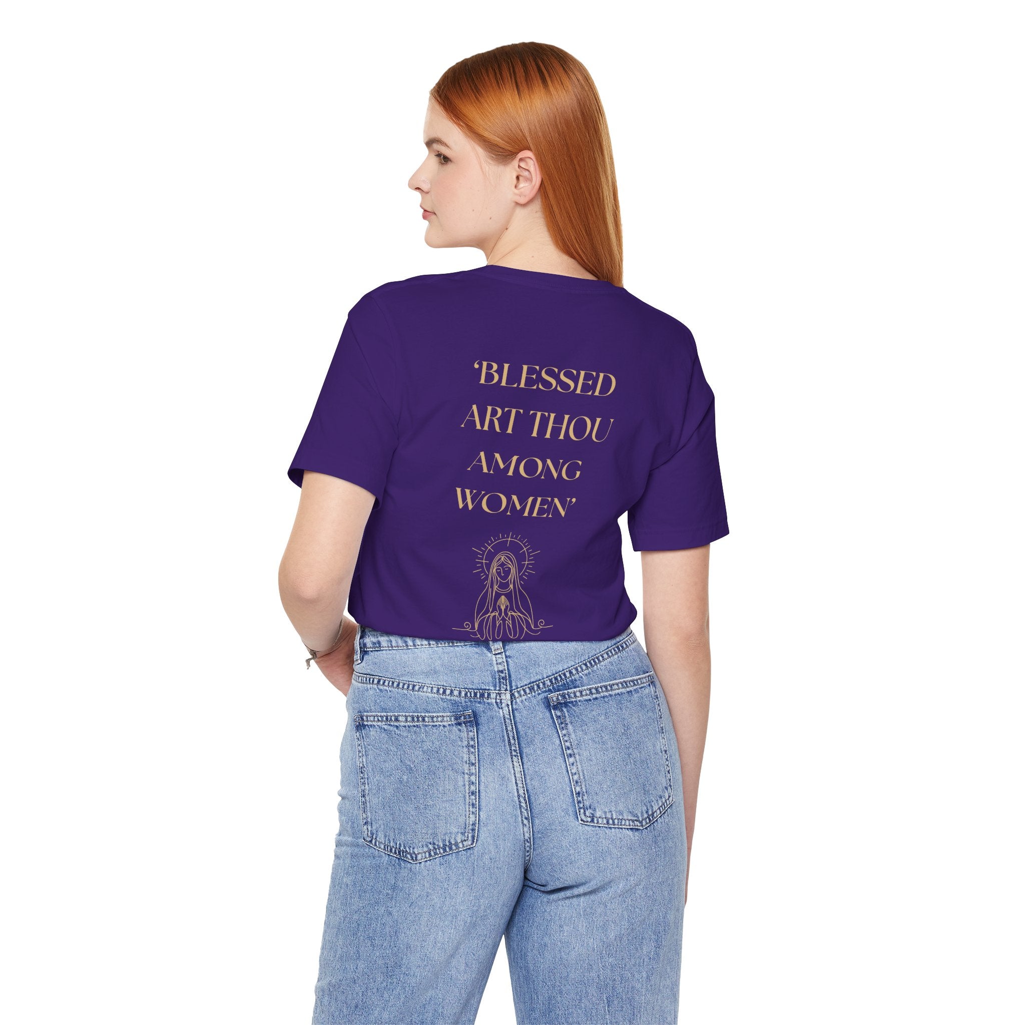 AMOBI Blessed Art Thou Women Unisex Tee