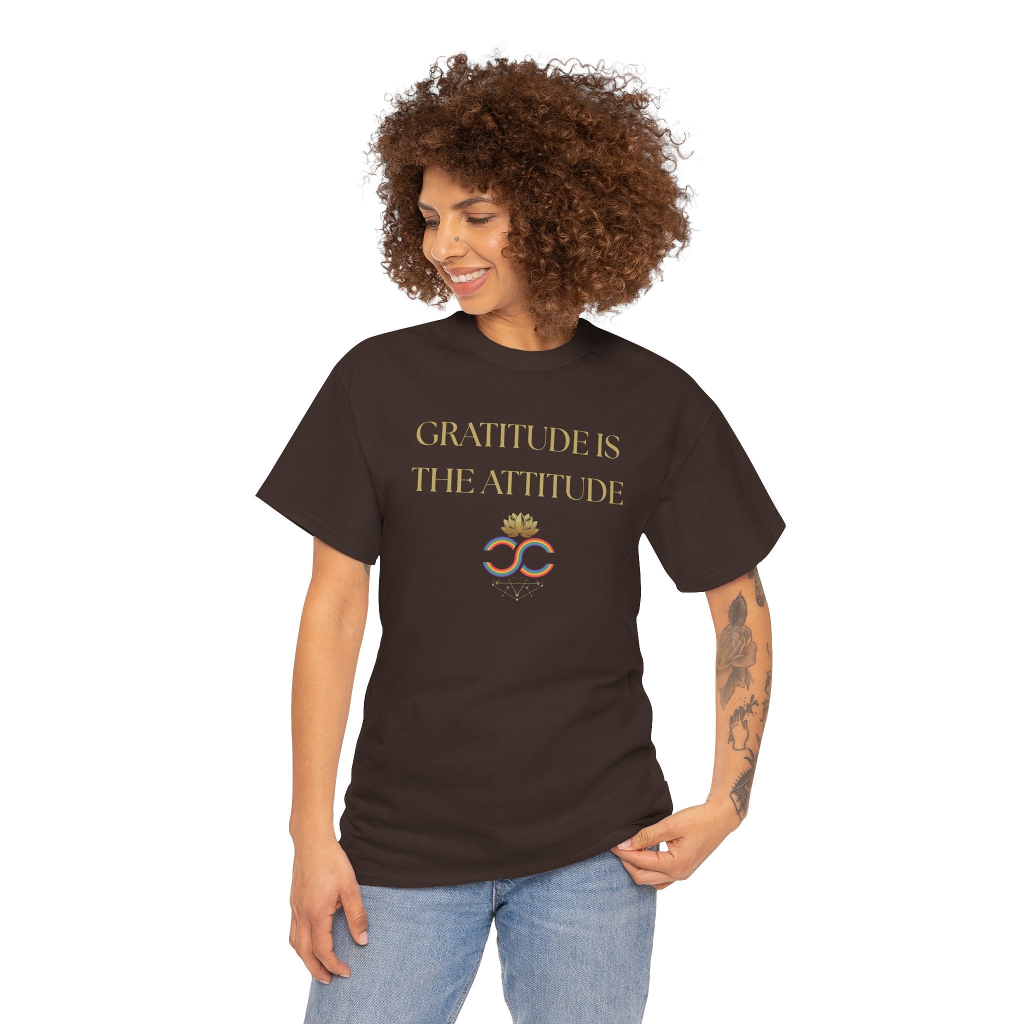 Gratitude Attitude Tee | Unisex Cotton Shirt