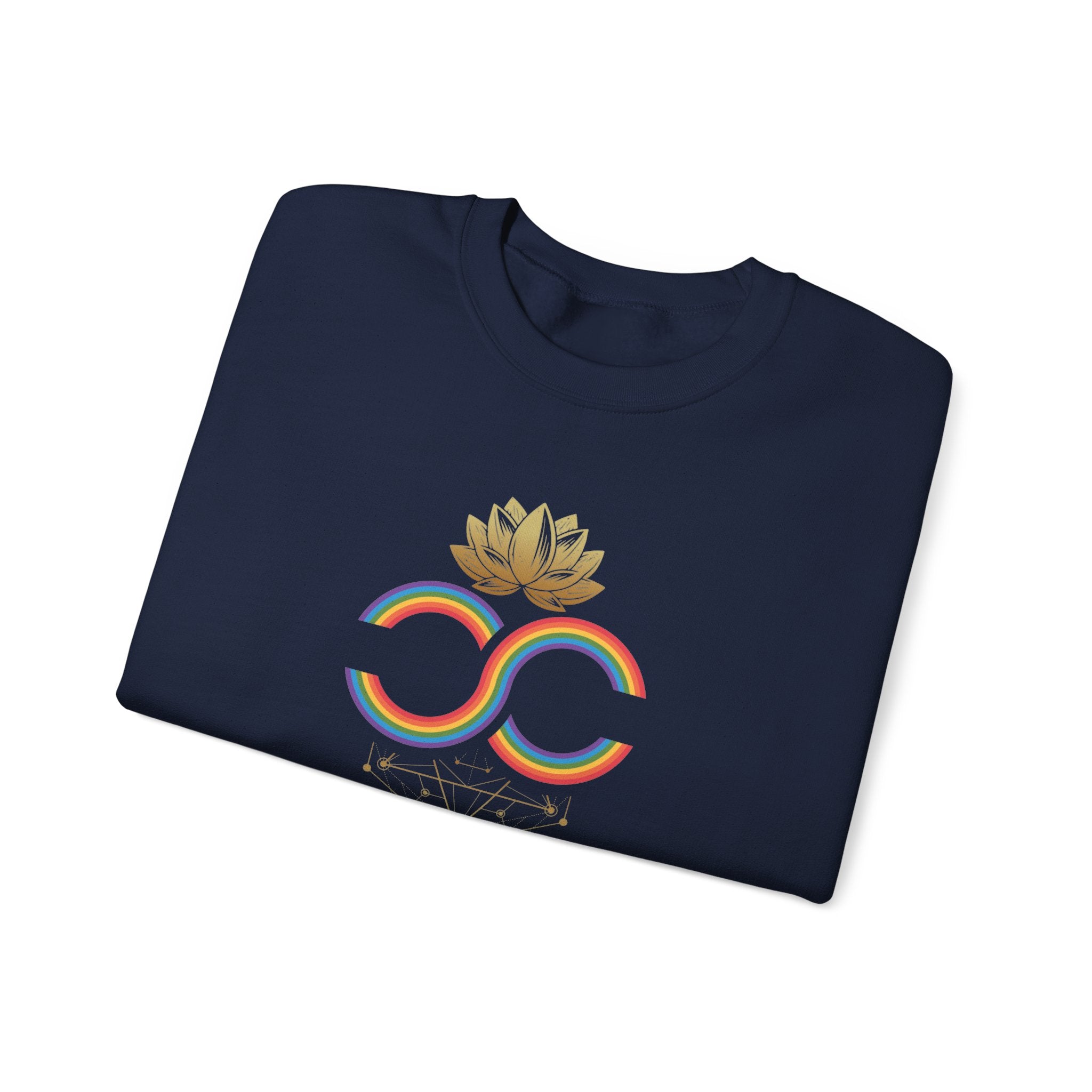 Bloomin Rainbows Crewneck Sweatshirt