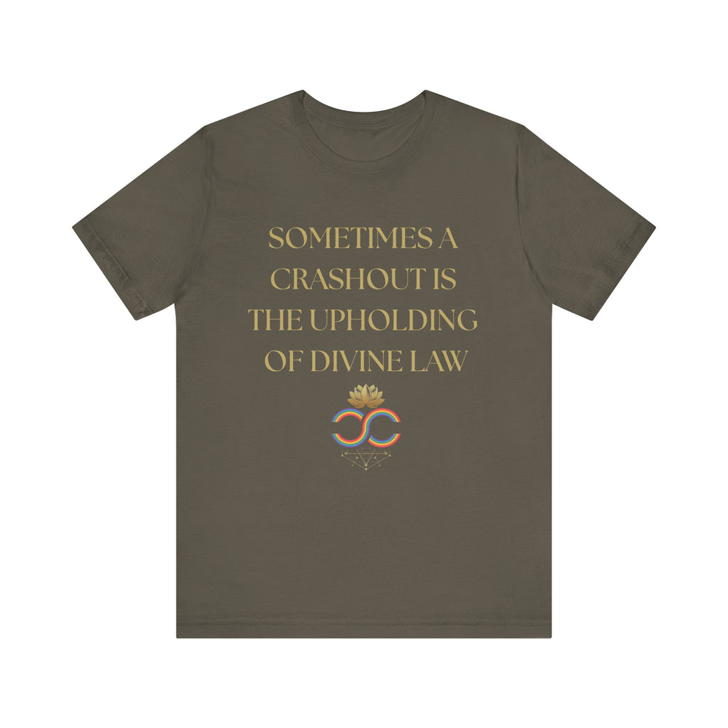 Divine Law Art Unisex Tee, Inspirational Shirt