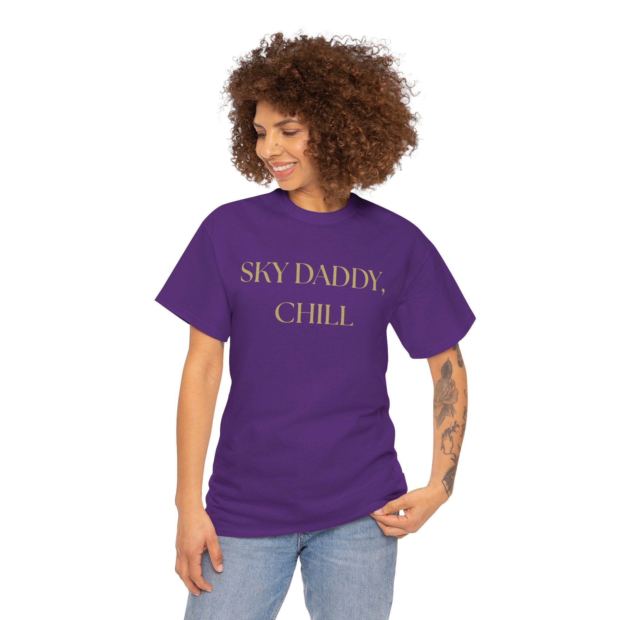 Sky Daddy Chill Heavy Cotton Tee