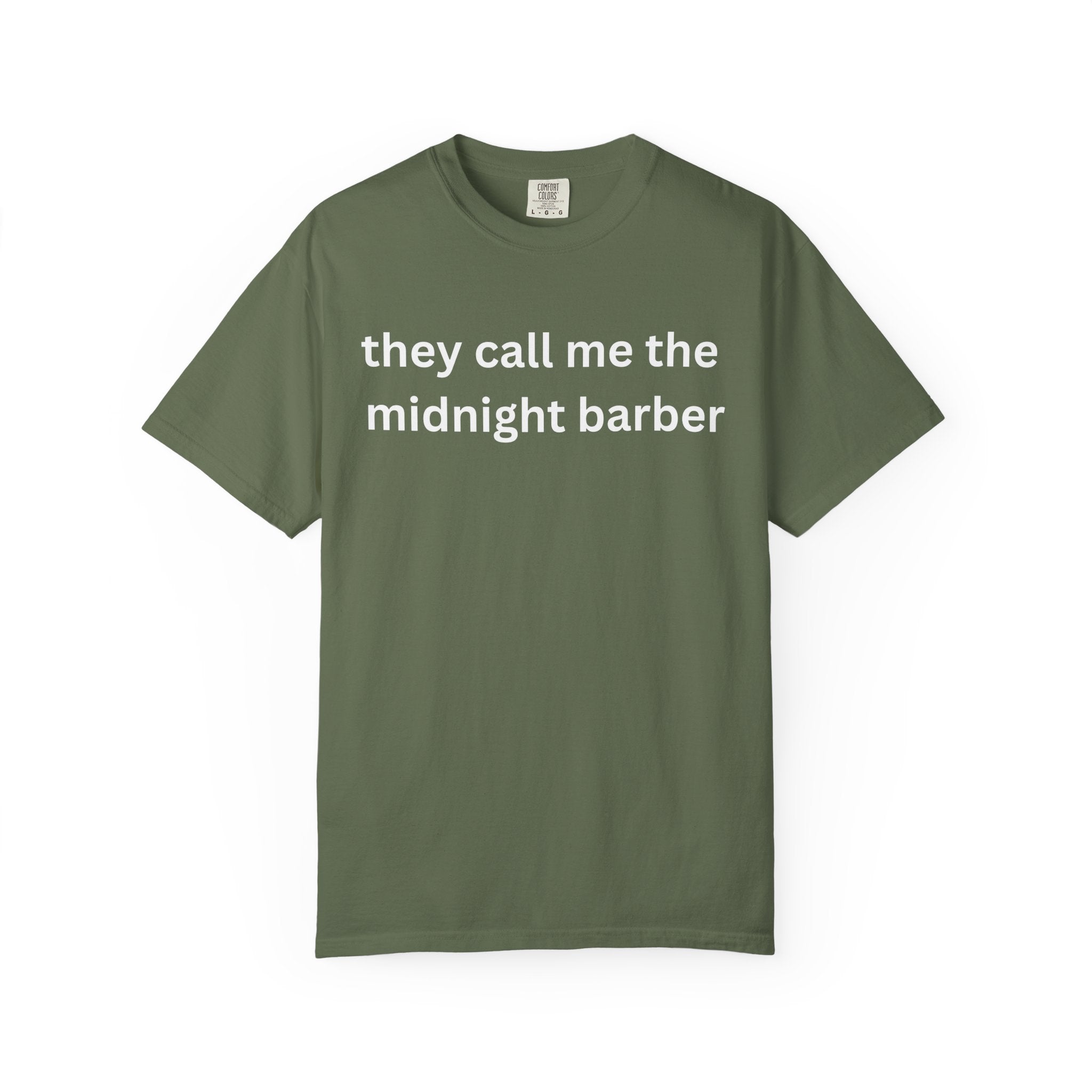Midnight Barber T-Shirt, Casual Unisex Tee