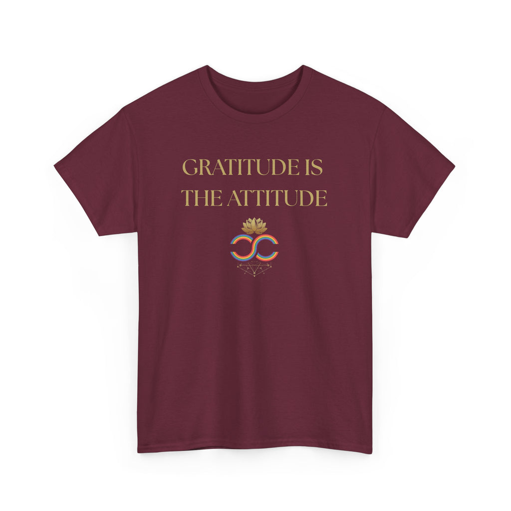 Gratitude Attitude Tee | Unisex Cotton Shirt