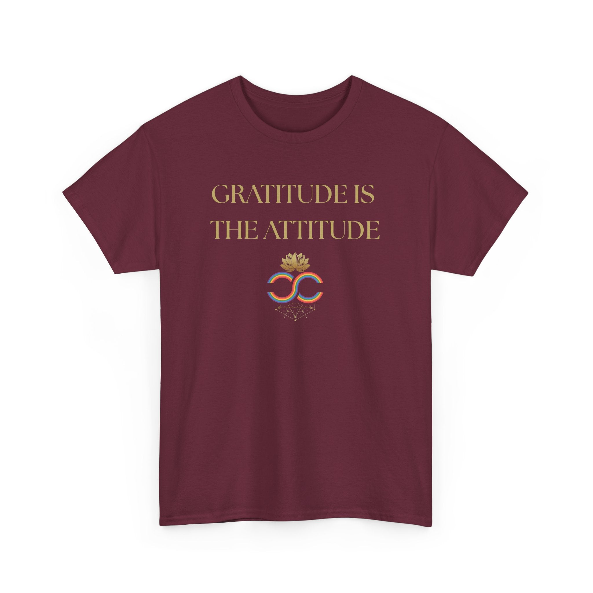 Gratitude Attitude Tee | Unisex Cotton Shirt