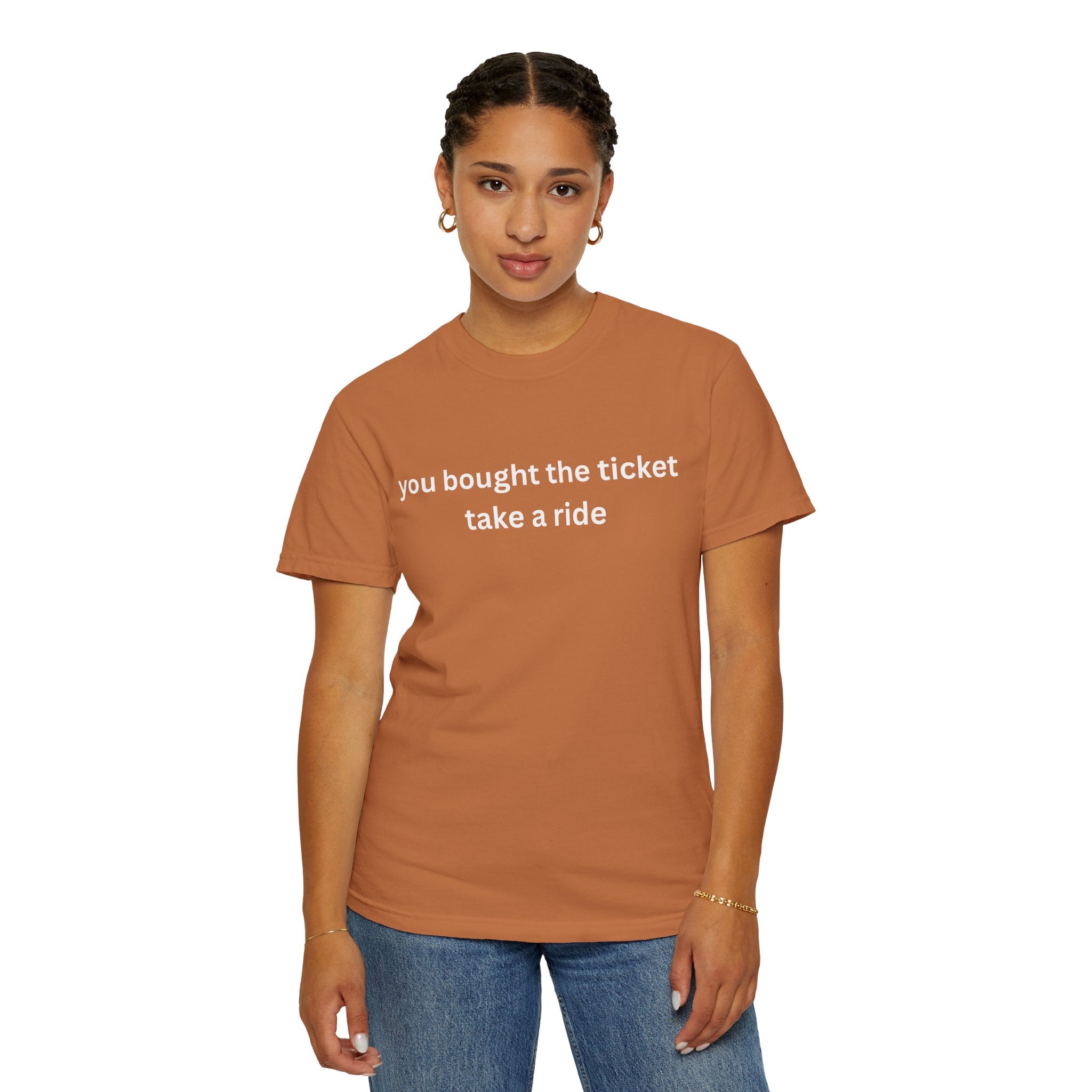 Adventure Awaits Unisex T-Shirt, Casual Wear, "You bought the ticket"