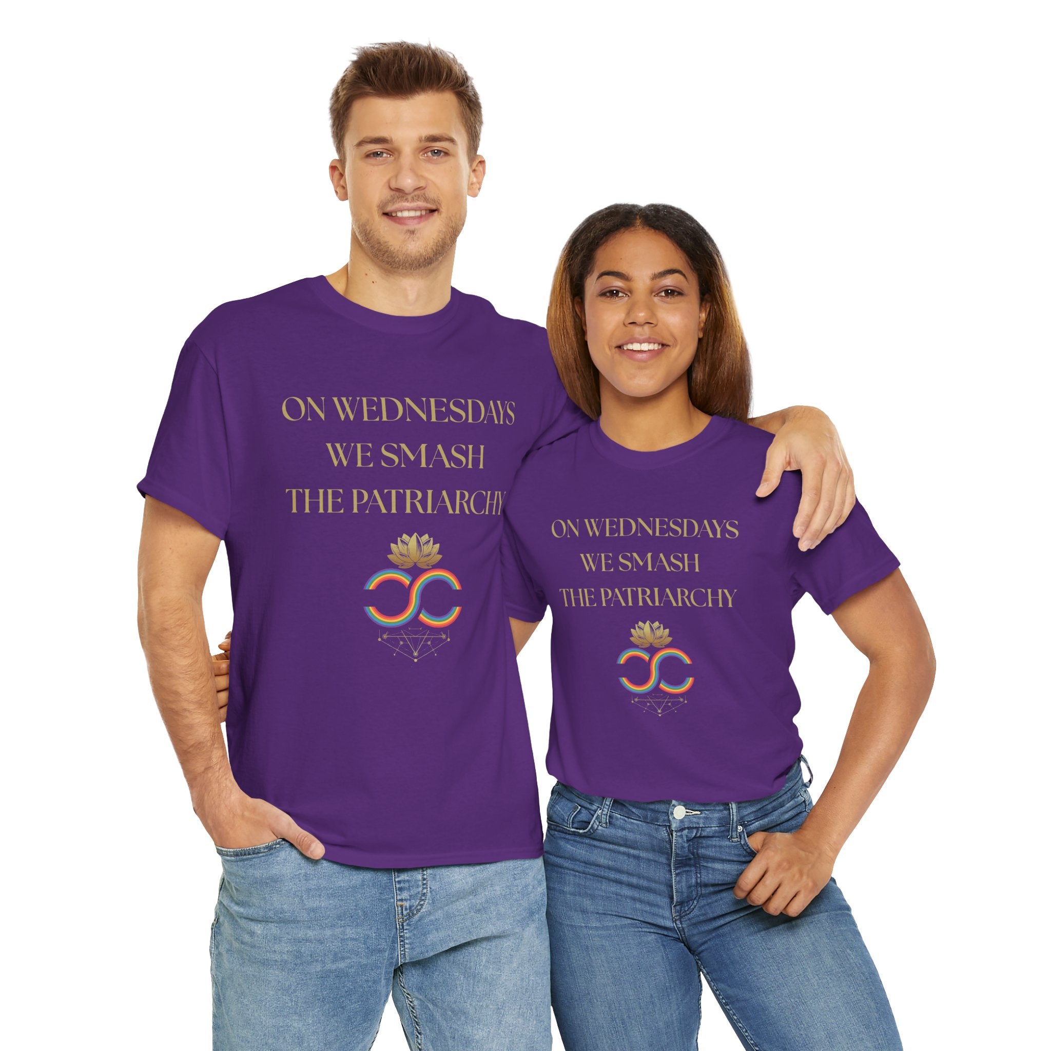 Empowering Statement Tee: "On Wednesdays We Smash the Patriarchy"