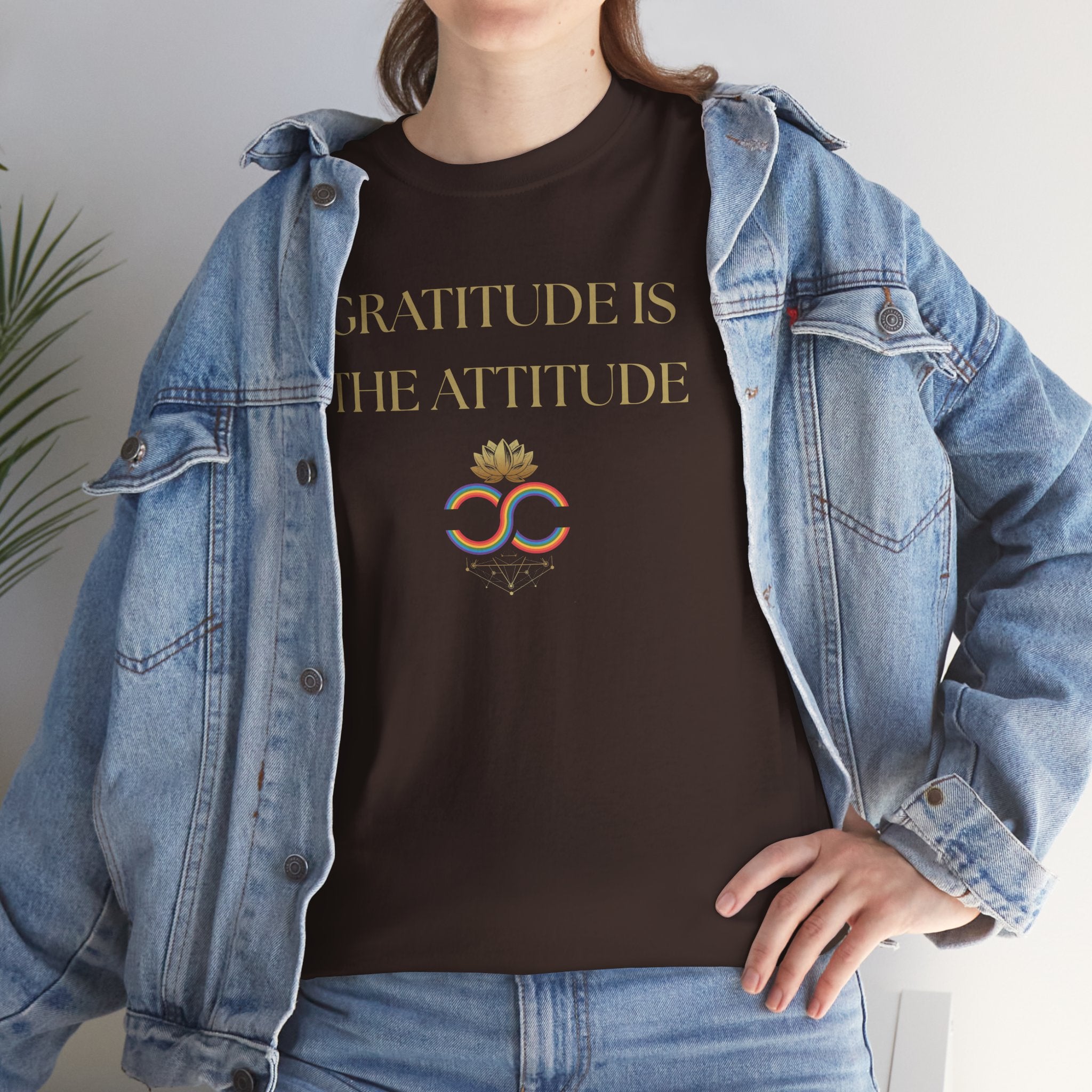 Gratitude Attitude Tee | Unisex Cotton Shirt