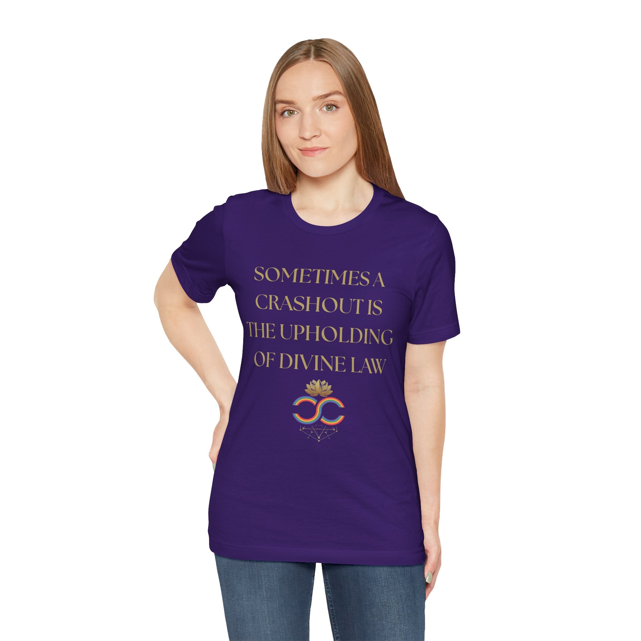 Divine Law Art Unisex Tee, Inspirational Shirt