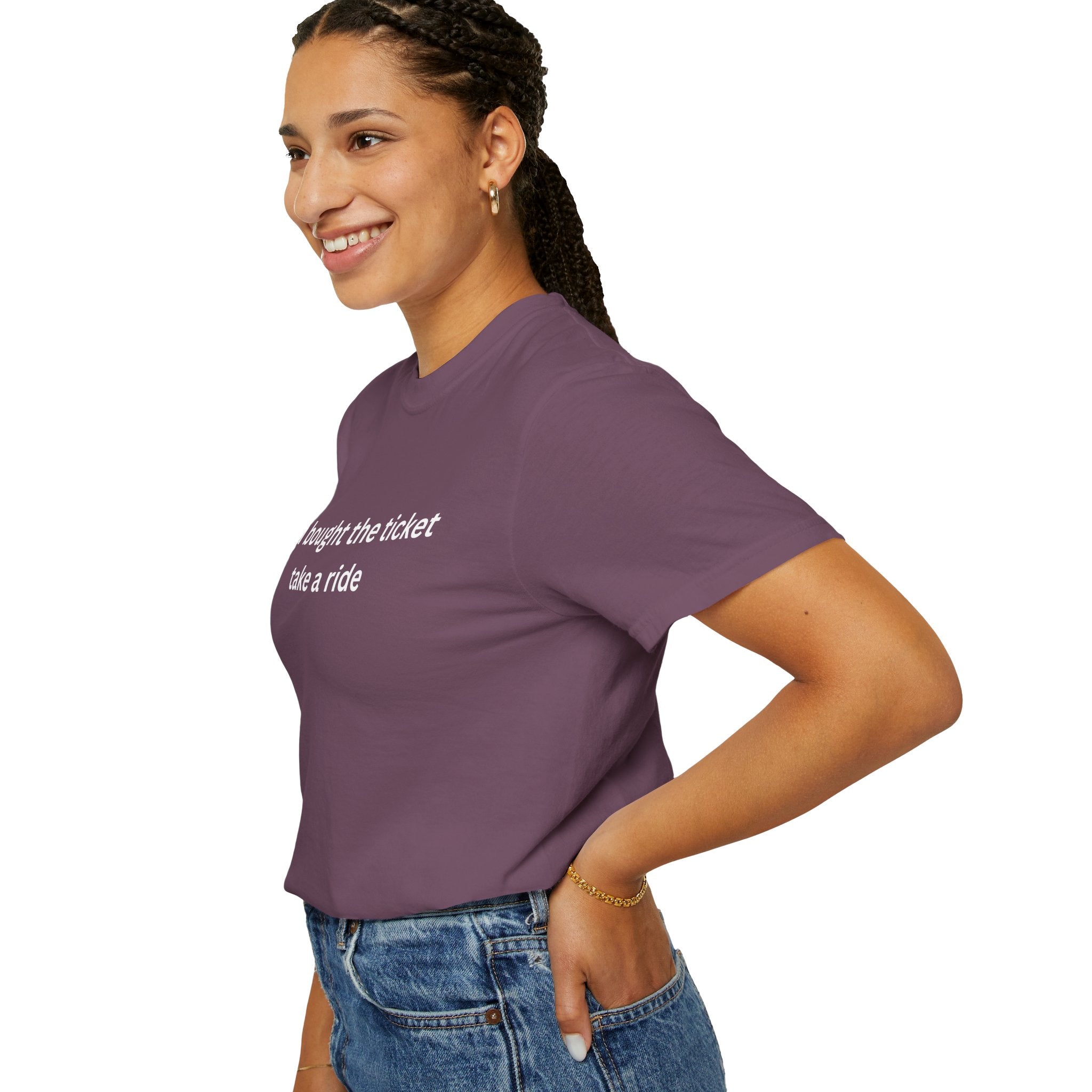 Adventure Awaits Unisex T-Shirt, Casual Wear, "You bought the ticket"