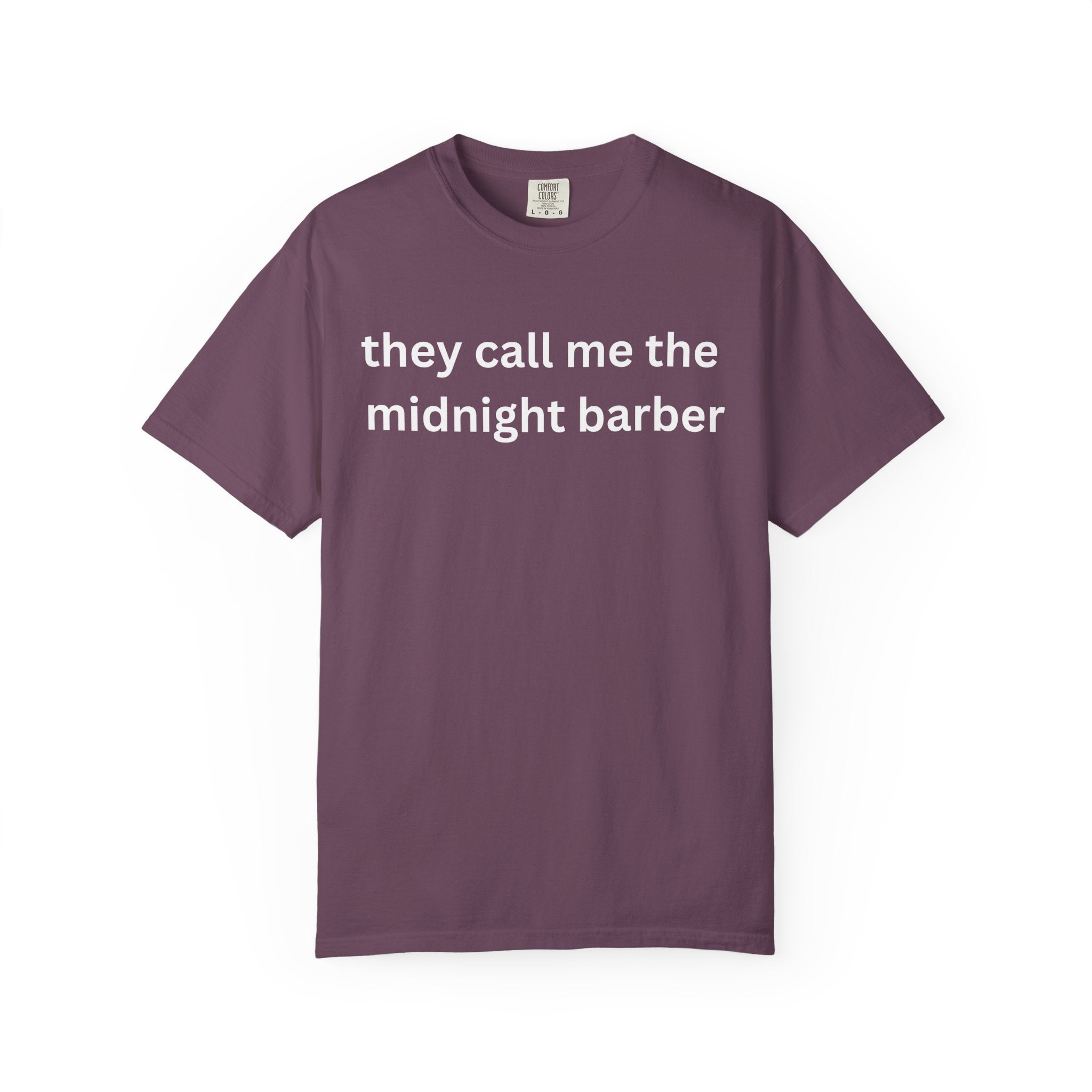 Midnight Barber T-Shirt, Casual Unisex Tee