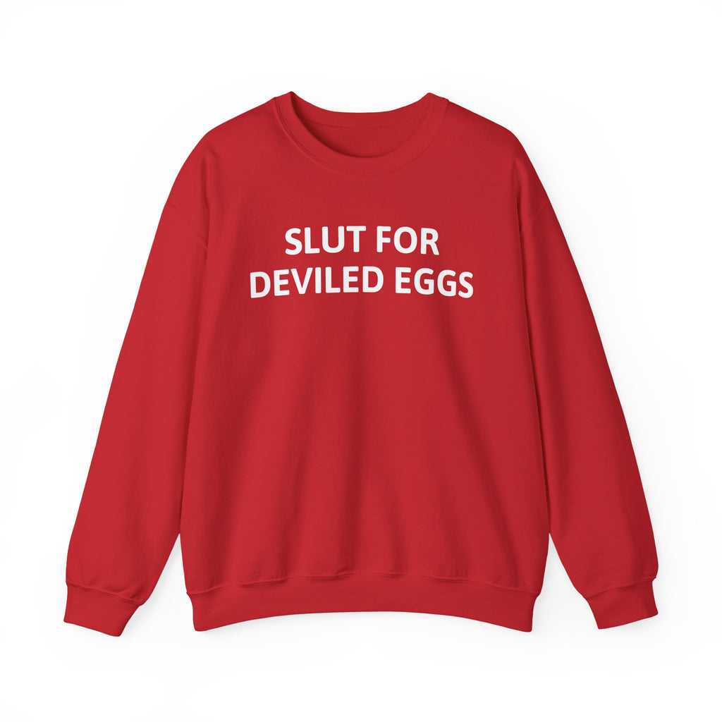 Deviled Eggs Lover Sweatshirt - Unisex Heavy Blend™ Crewneck