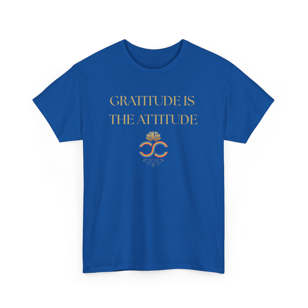 Gratitude Attitude Tee | Unisex Cotton Shirt