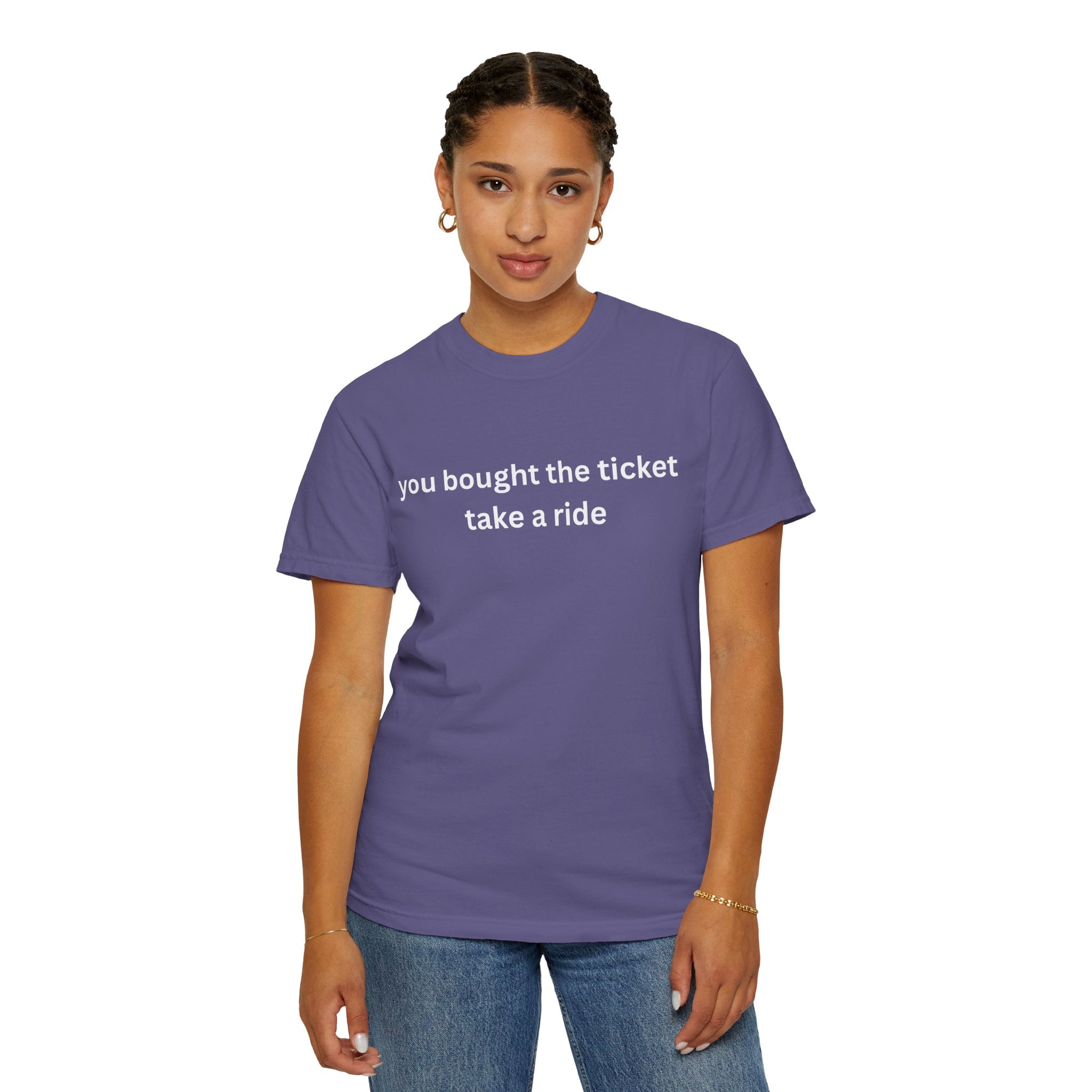 Adventure Awaits Unisex T-Shirt, Casual Wear, "You bought the ticket"