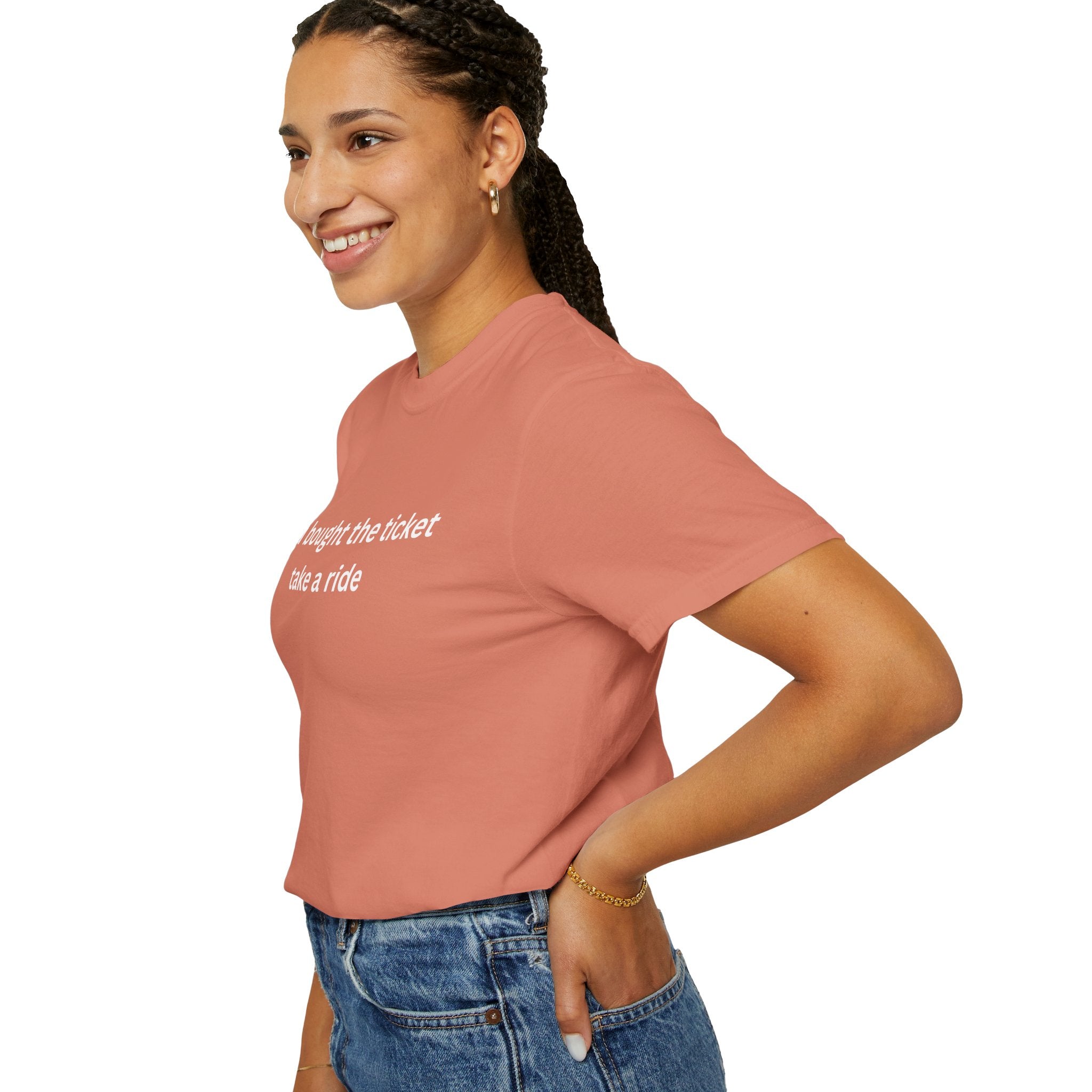 Adventure Awaits Unisex T-Shirt, Casual Wear, "You bought the ticket"