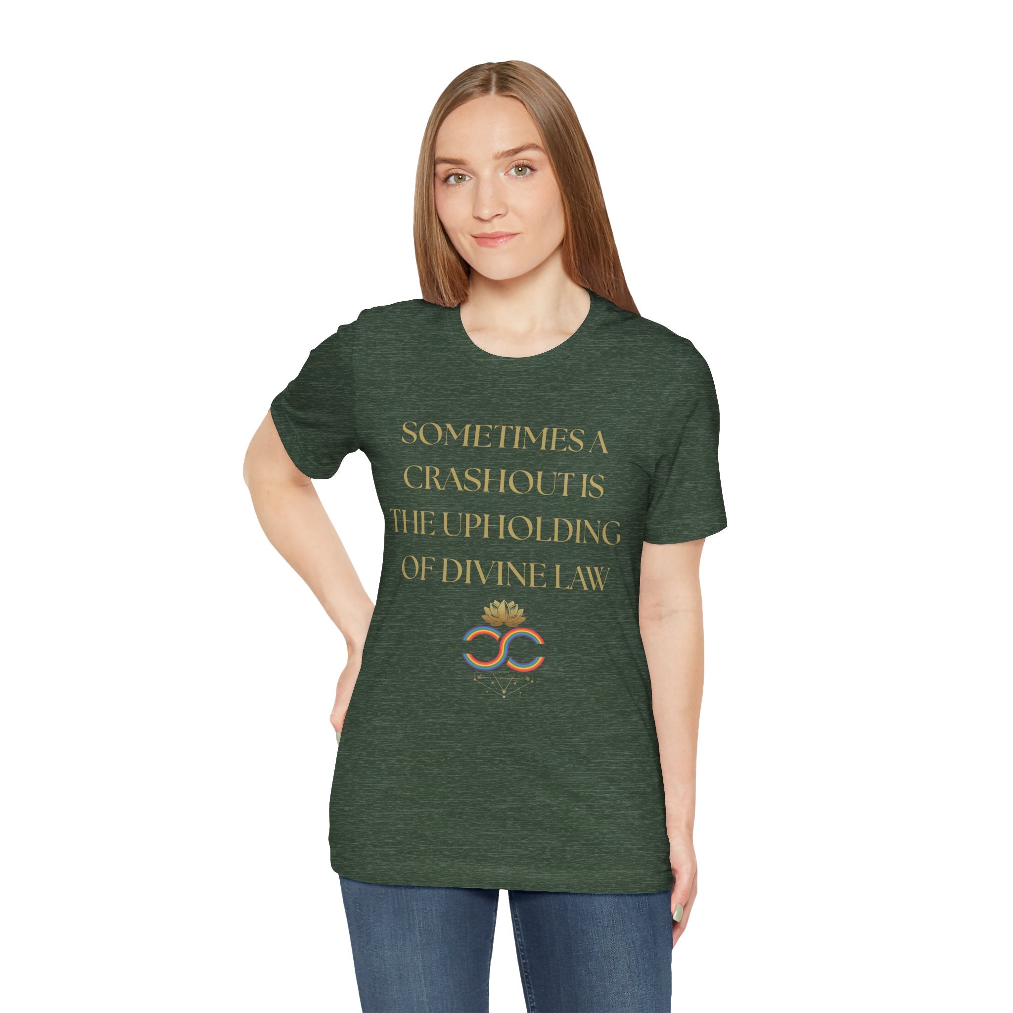 Divine Law Art Unisex Tee, Inspirational Shirt
