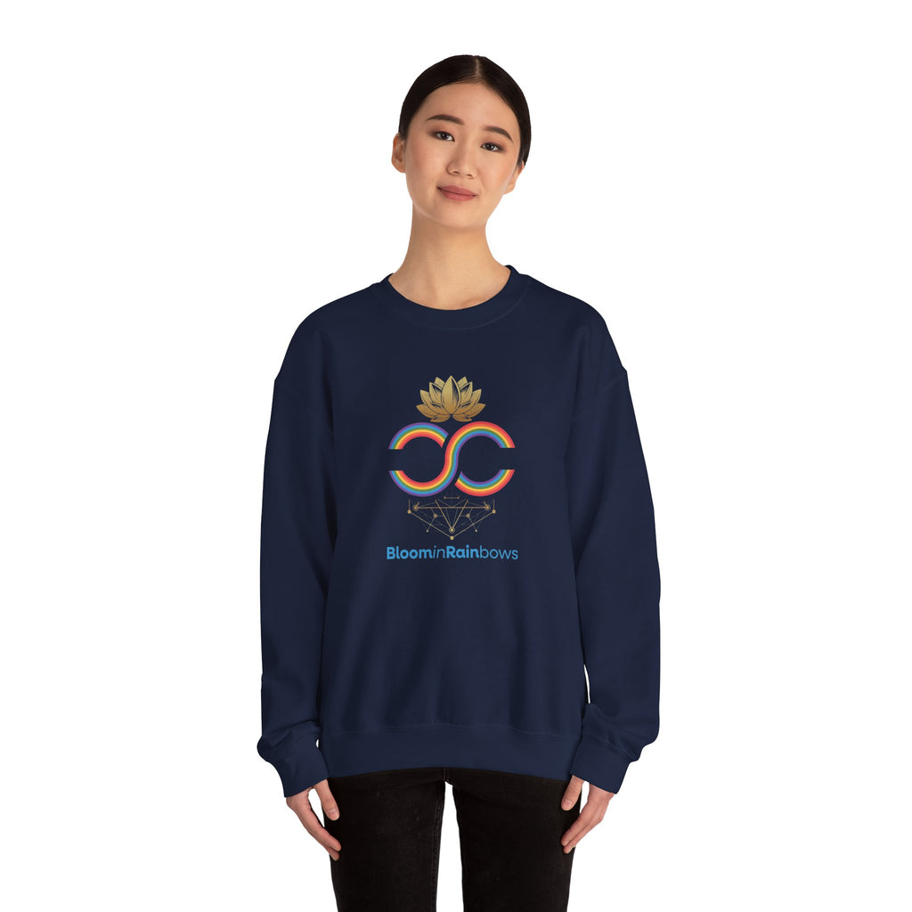 Bloomin Rainbows Crewneck Sweatshirt
