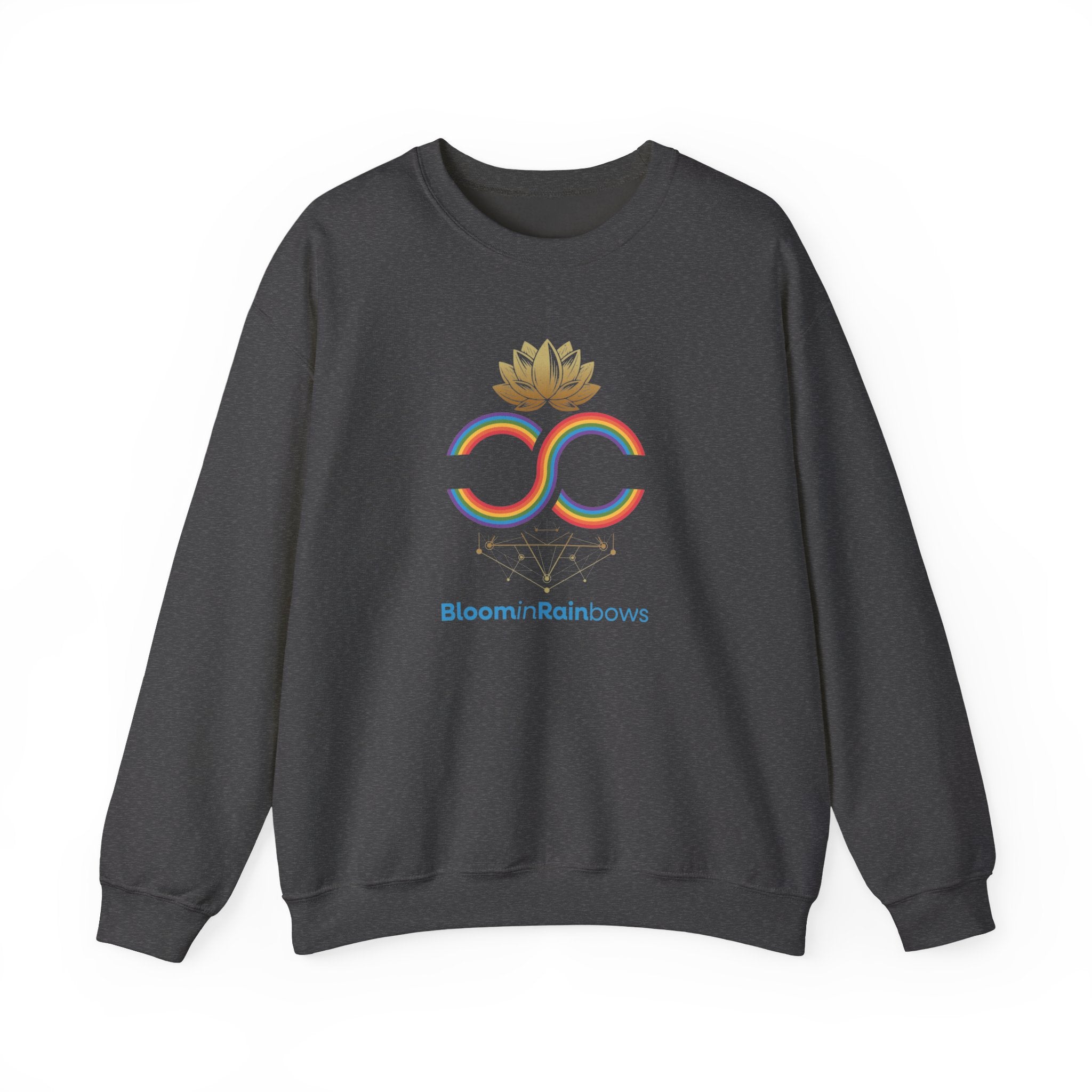 Bloomin Rainbows Crewneck Sweatshirt