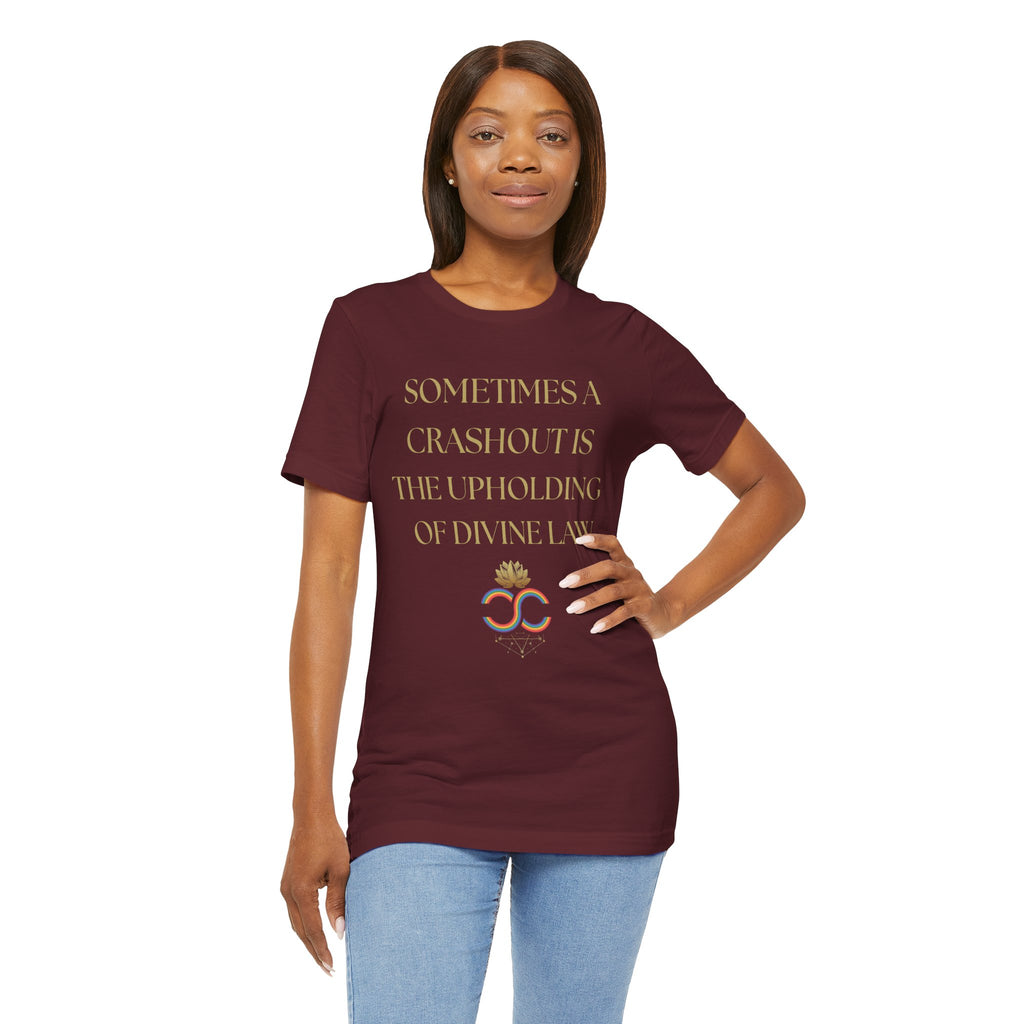 Divine Law Art Unisex Tee, Inspirational Shirt