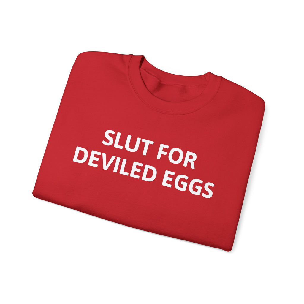 Deviled Eggs Lover Sweatshirt - Unisex Heavy Blend™ Crewneck