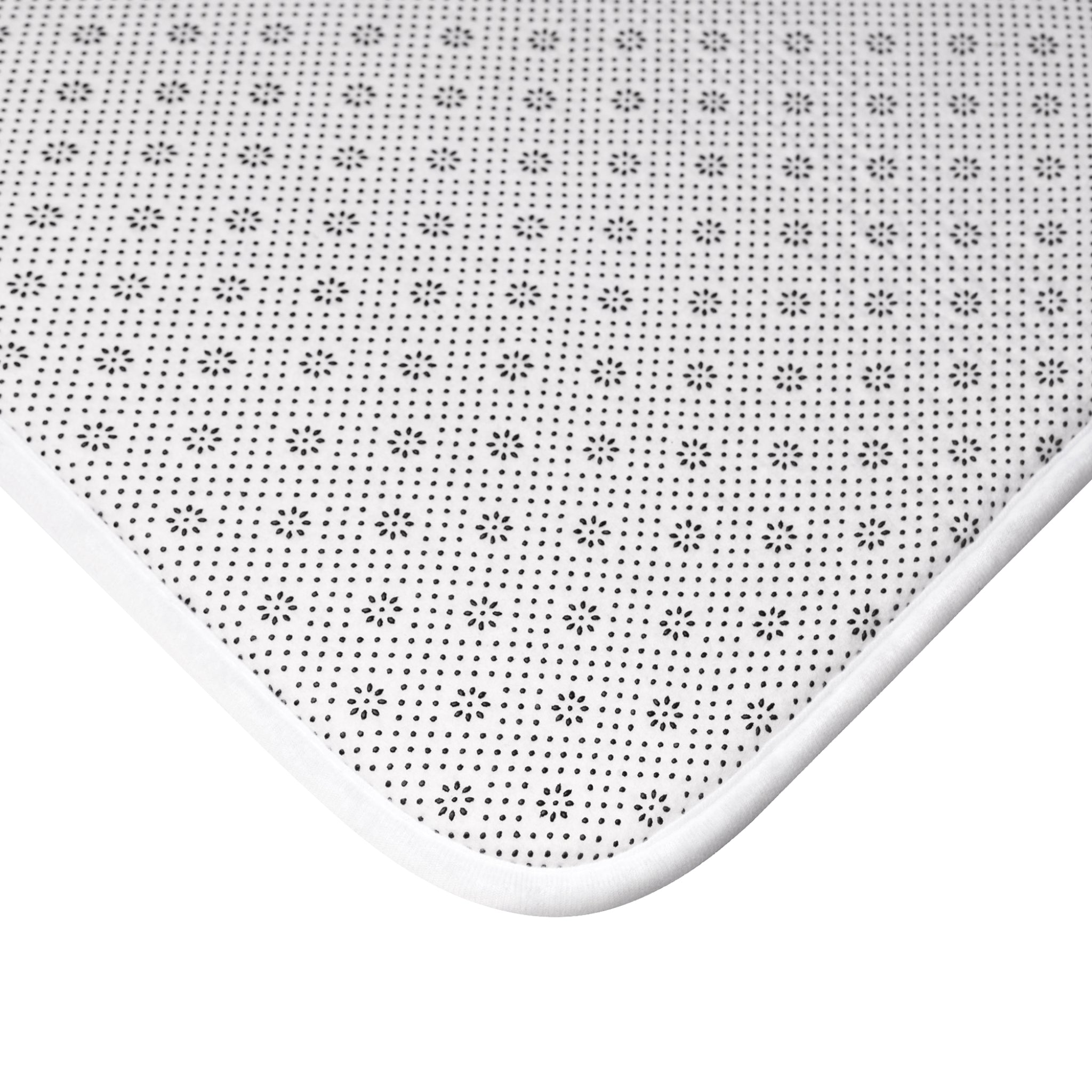 Inspirational Bath Mat: "Someone Took What You're complaining about"
