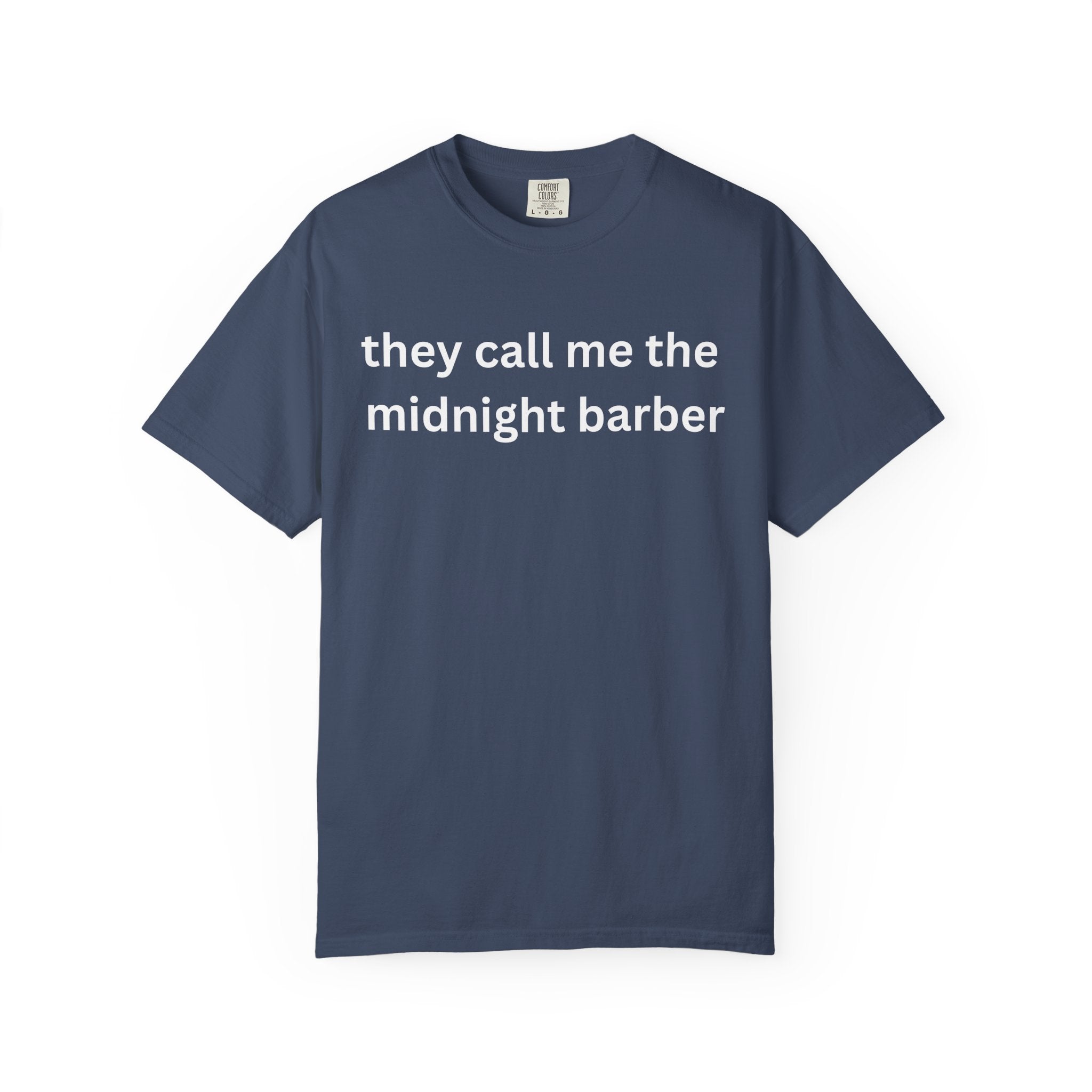 Midnight Barber T-Shirt, Casual Unisex Tee