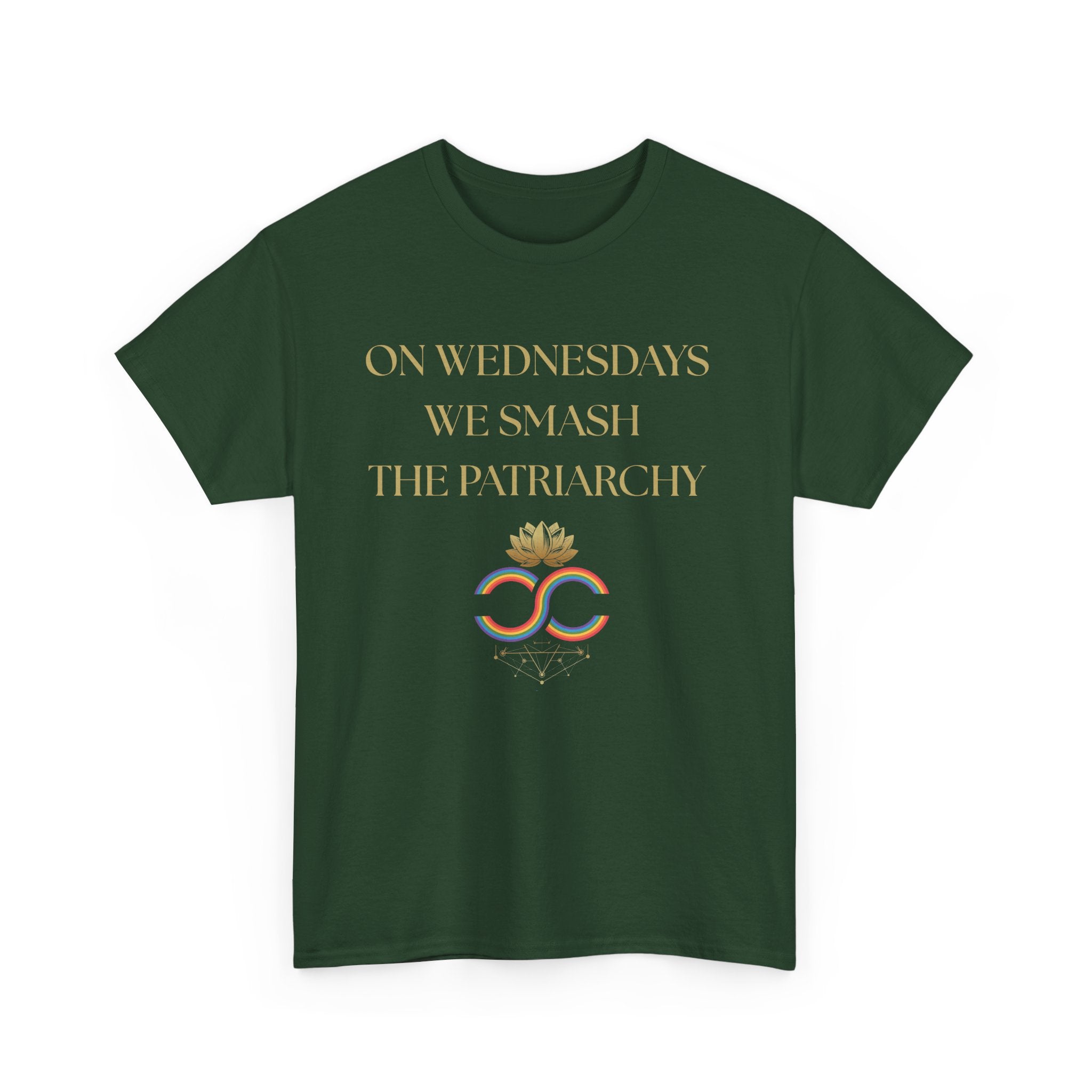 Empowering Statement Tee: "On Wednesdays We Smash the Patriarchy"